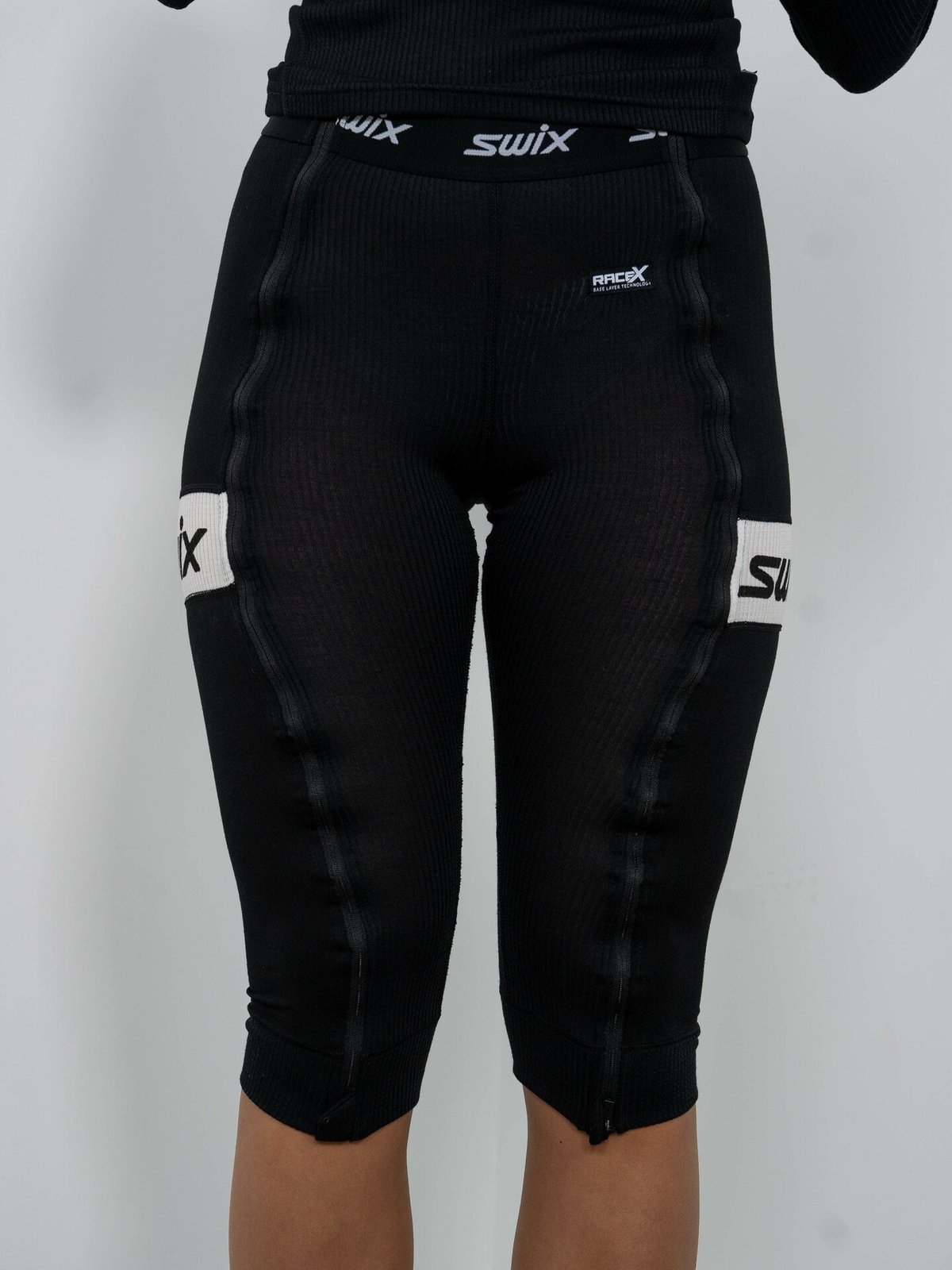Swix RaceX Warm Bodyw 3/4 pant W Black