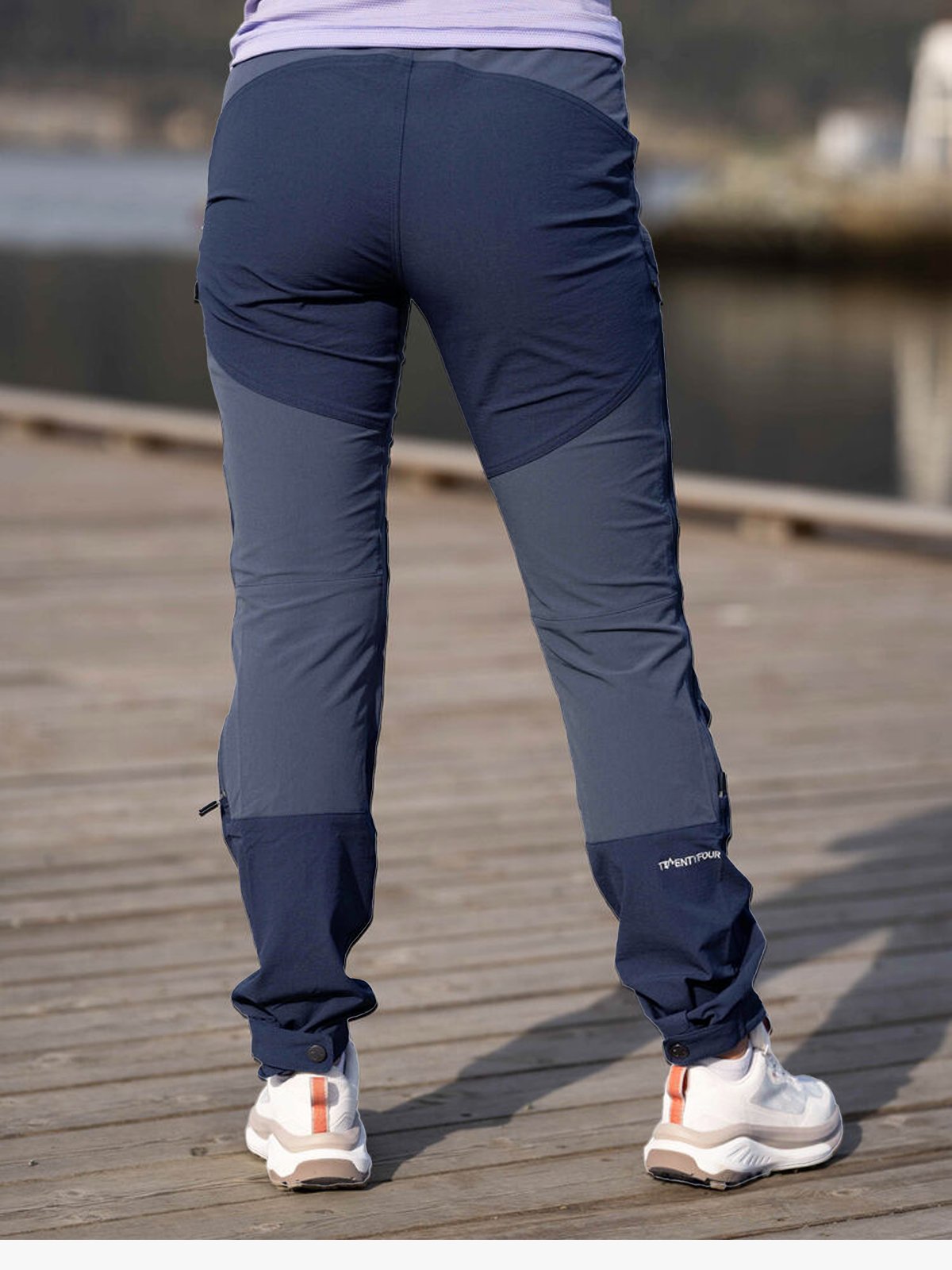 Twentyfour Flåm Trekking Bukse Blekkblå
