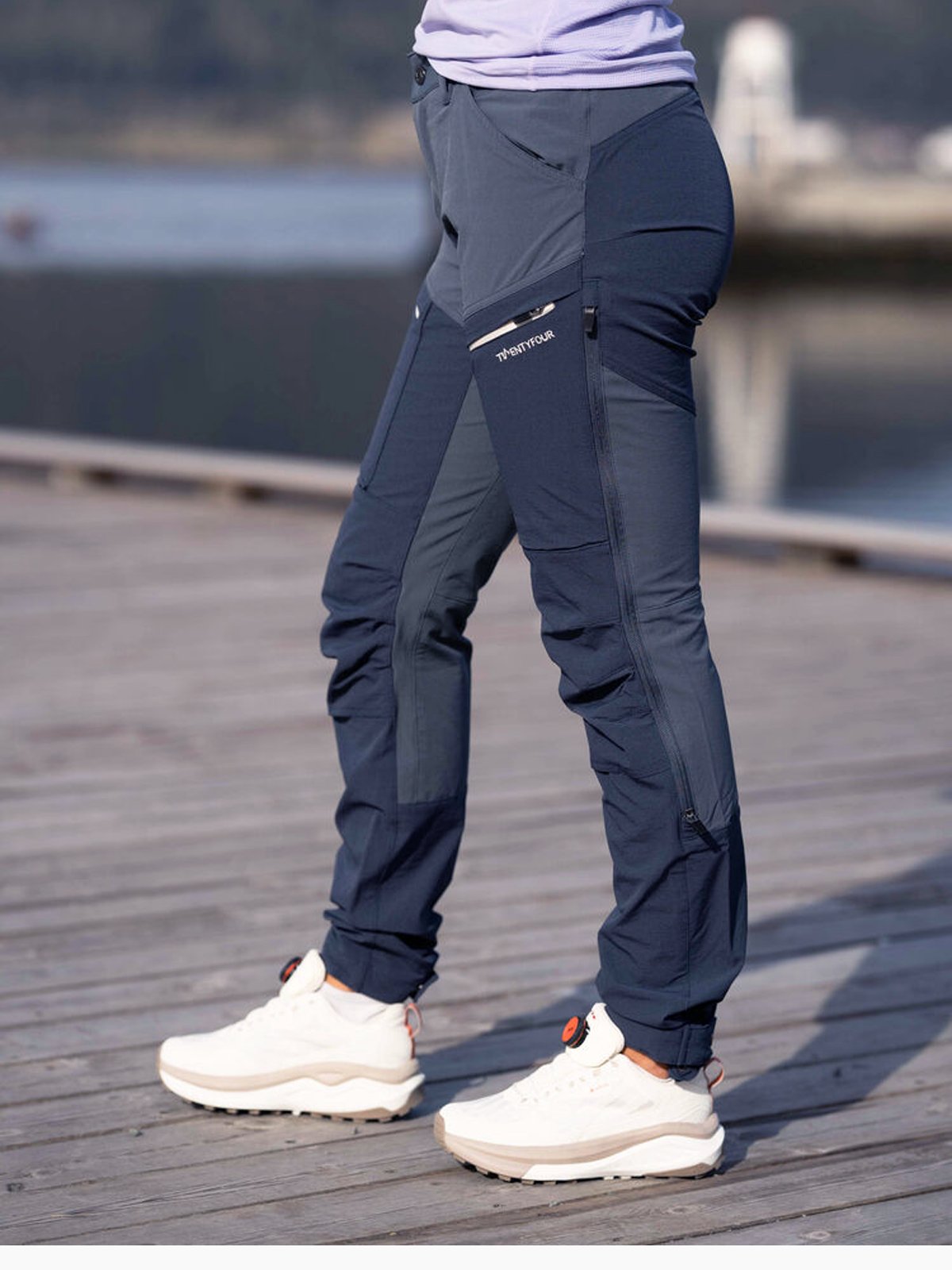 Twentyfour Flåm Trekking Bukse Blekkblå