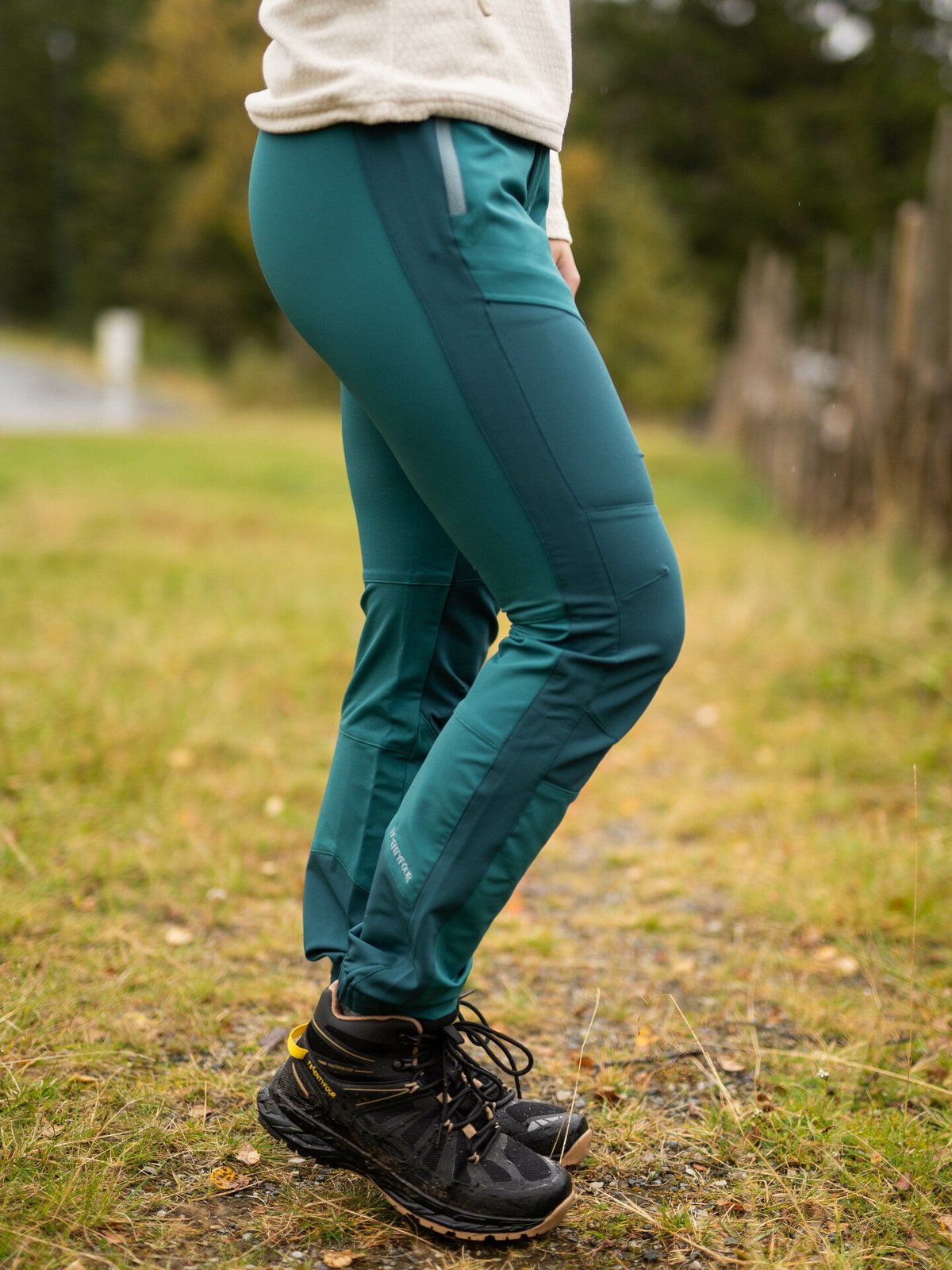 Twentyfour Flåm Light Softshell Bukse Mørk Jade