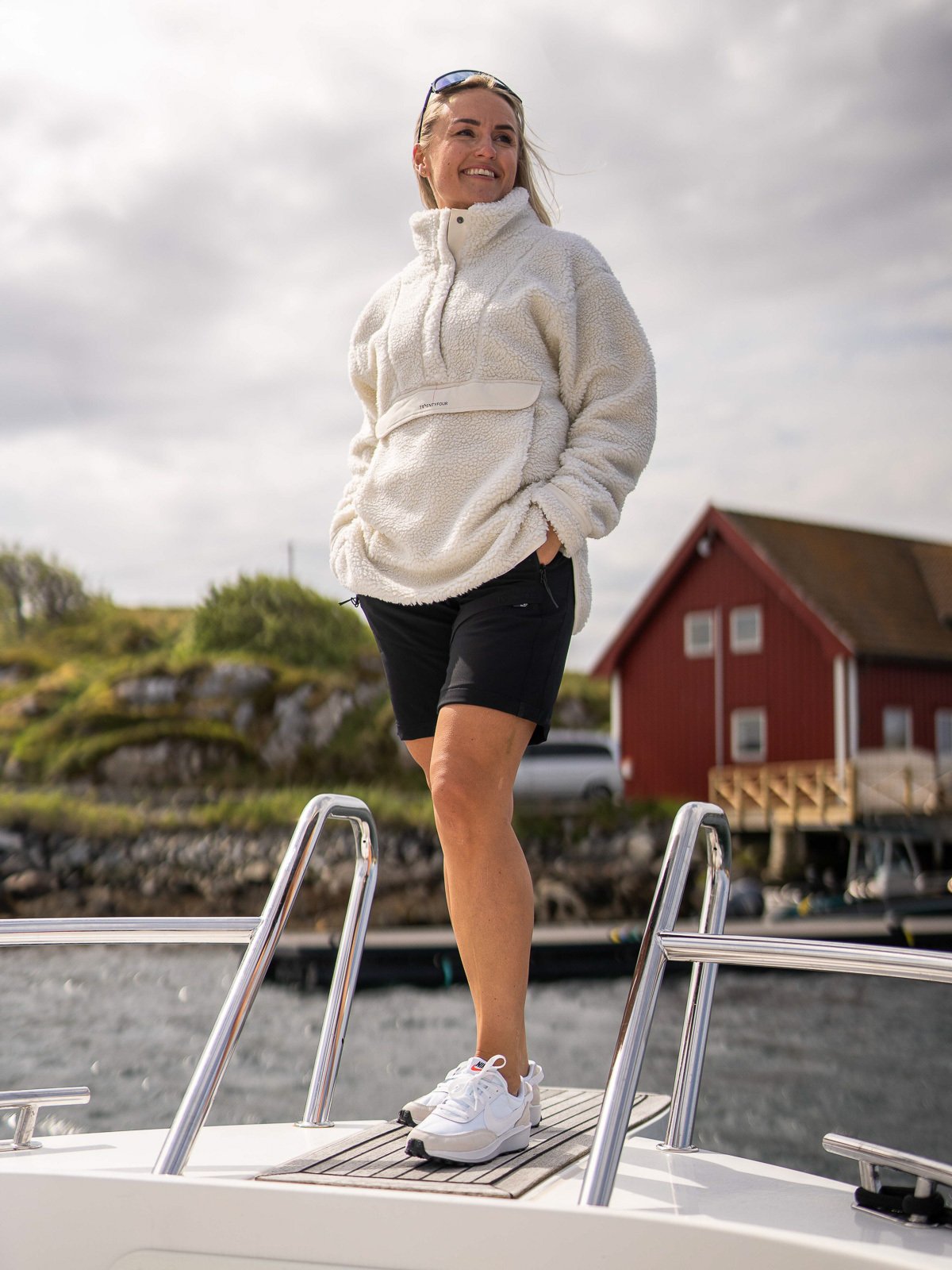 Twentyfour Flåm Light Softshell Shorts Skyggesort