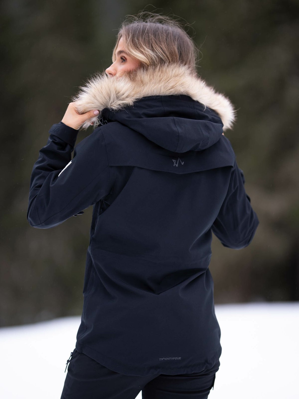 Twentyfour Finse 2.0 2-Lags Jakke Skyggesort