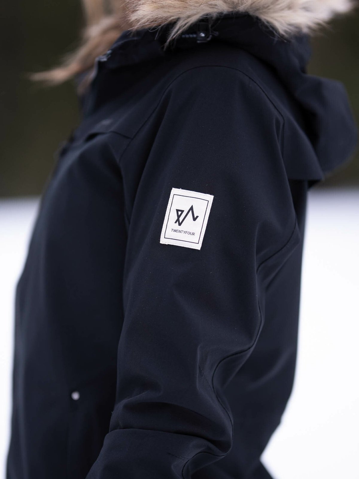 Twentyfour Finse 2.0 2-Lags Jakke Skyggesort