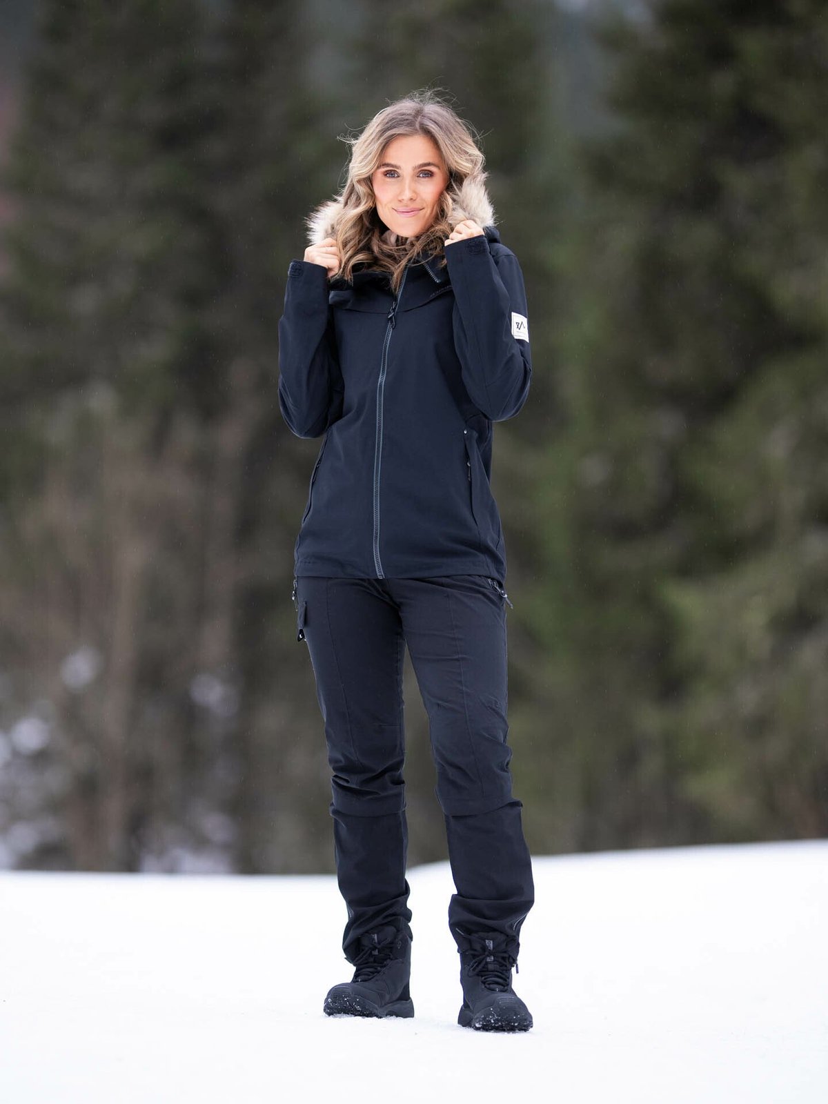 Twentyfour Finse 2.0 2-Lags Jakke Skyggesort