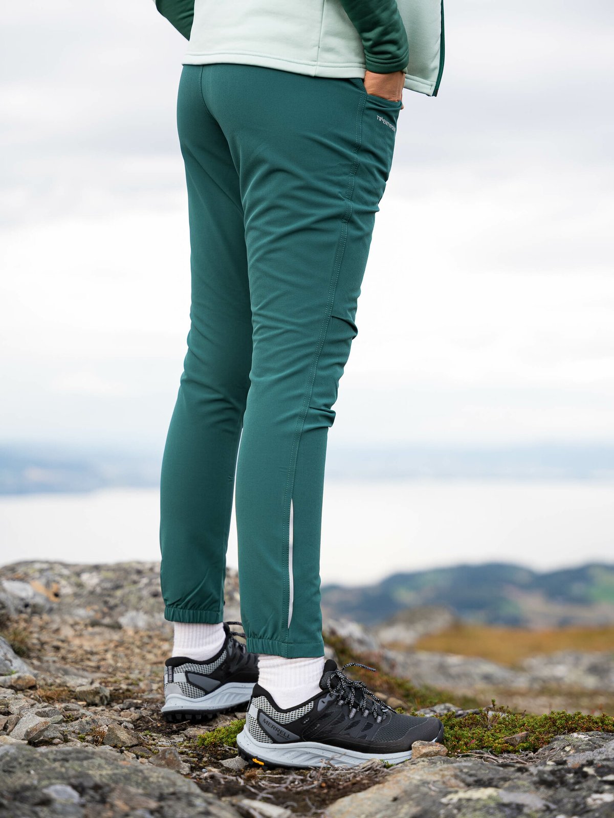 Twentyfour Finse Shapepant Dyp Grønn