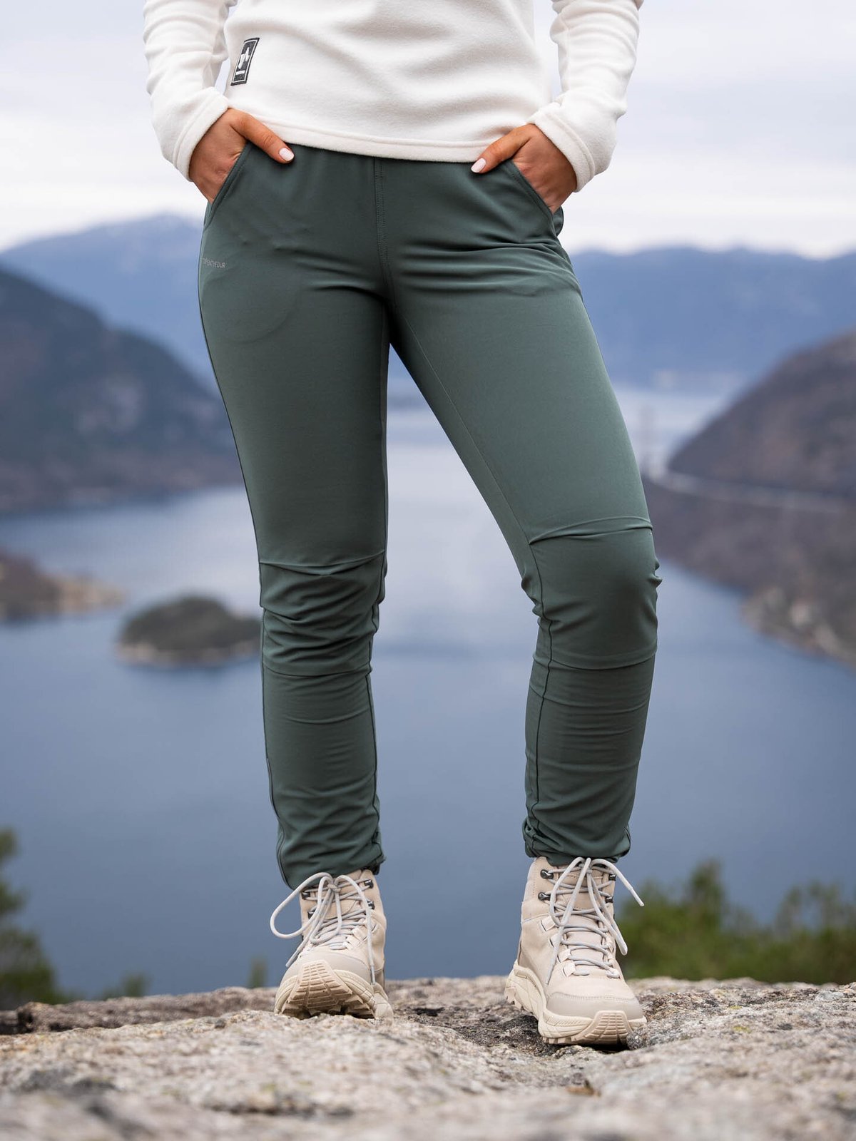 Twentyfour Finse Shapepant Mellomgrønn