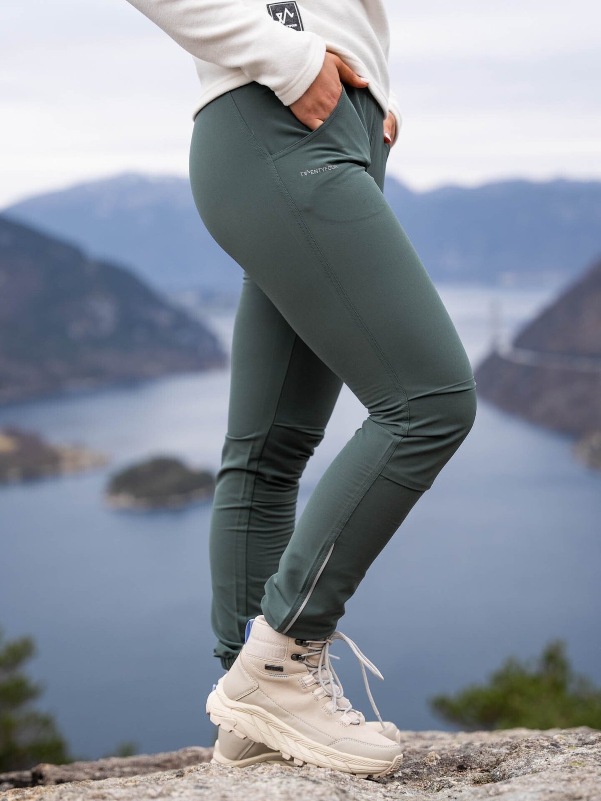 Twentyfour Finse Shapepant Mellomgrønn