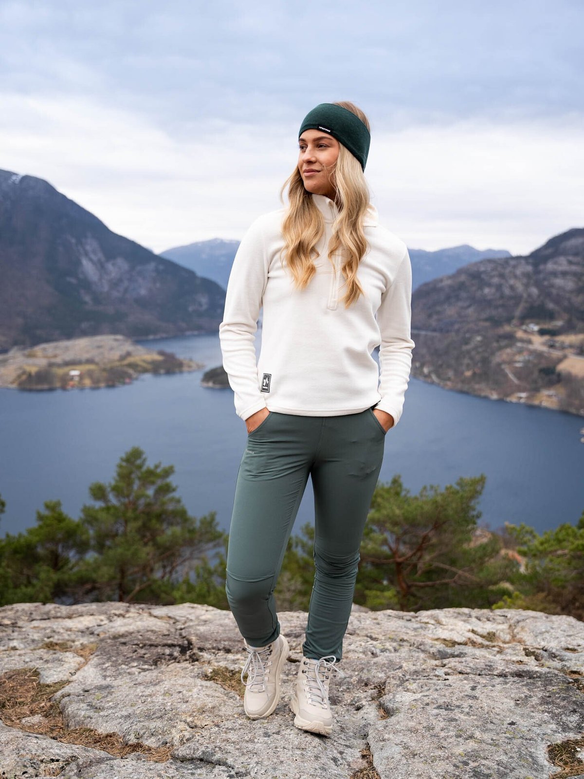 Twentyfour Finse Shapepant Mellomgrønn