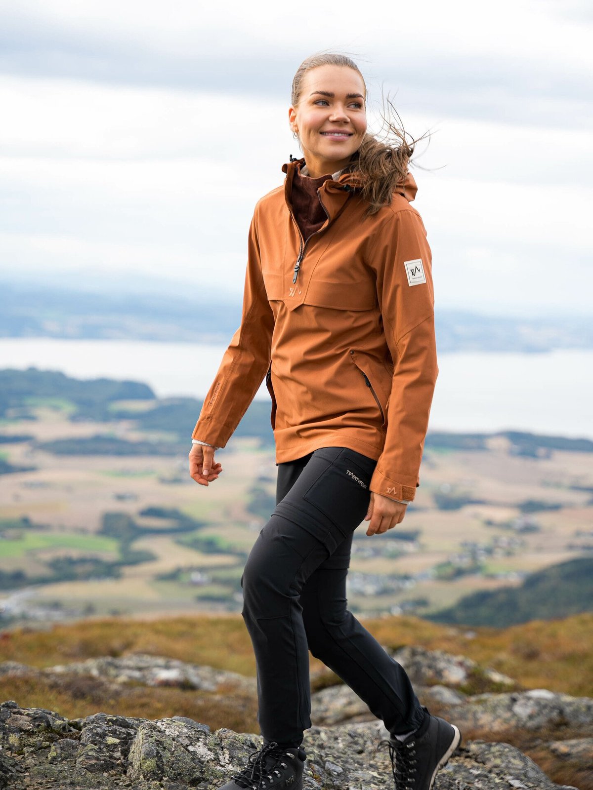 Twentyfour Finse 2.0 2-Lags Anorakk Cognac