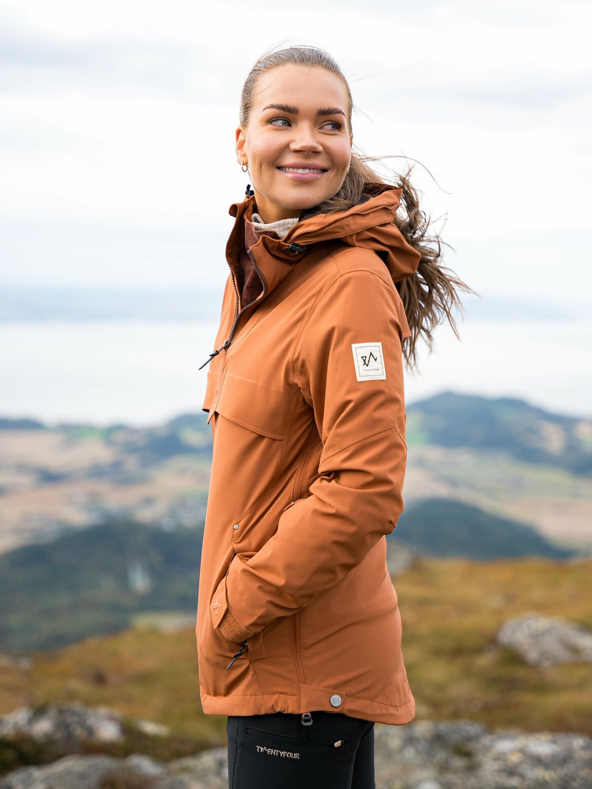 Twentyfour Finse 2.0 2-Lags Anorakk Cognac