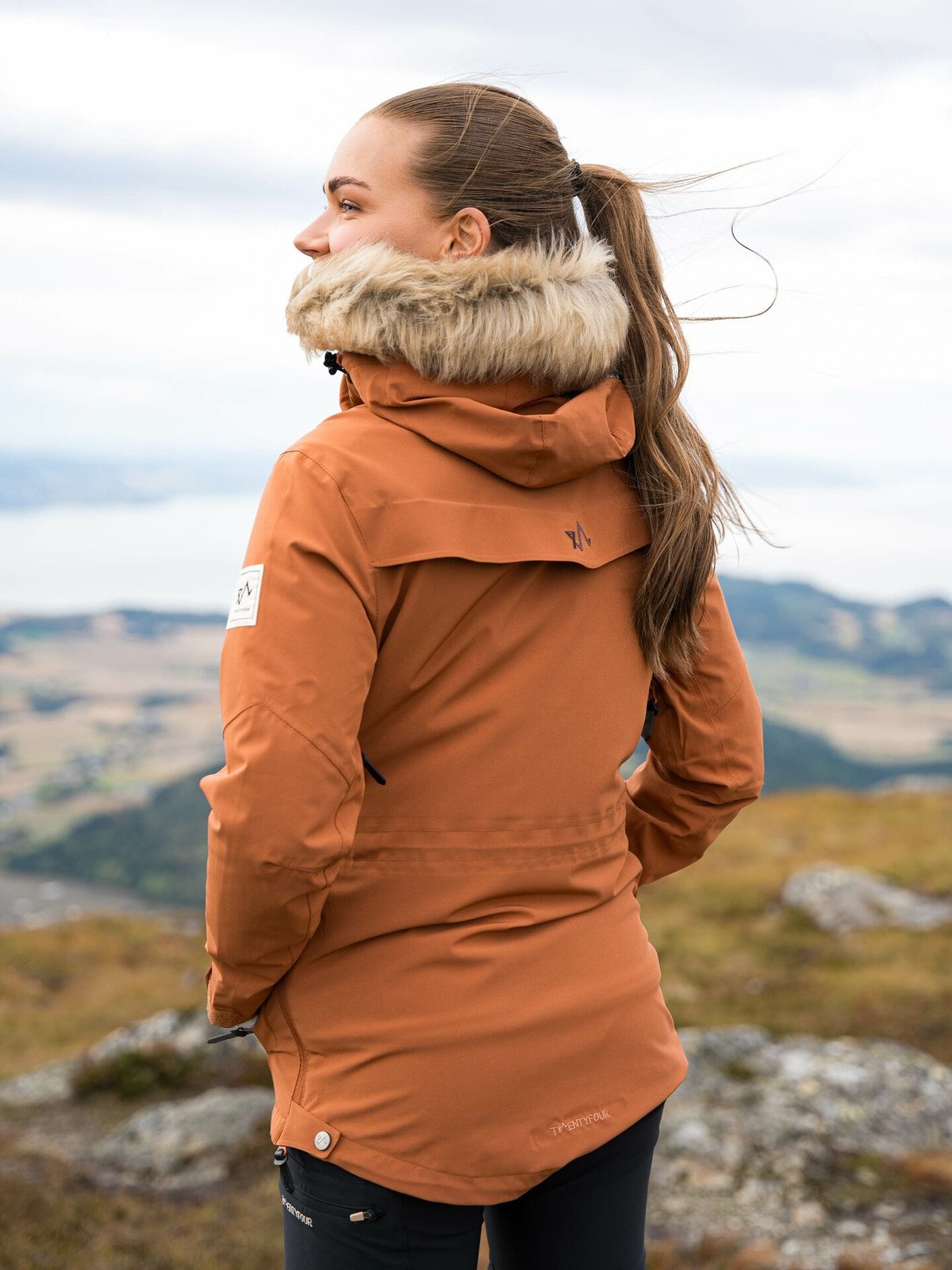 Twentyfour Finse 2.0 2-Lags Anorakk Cognac