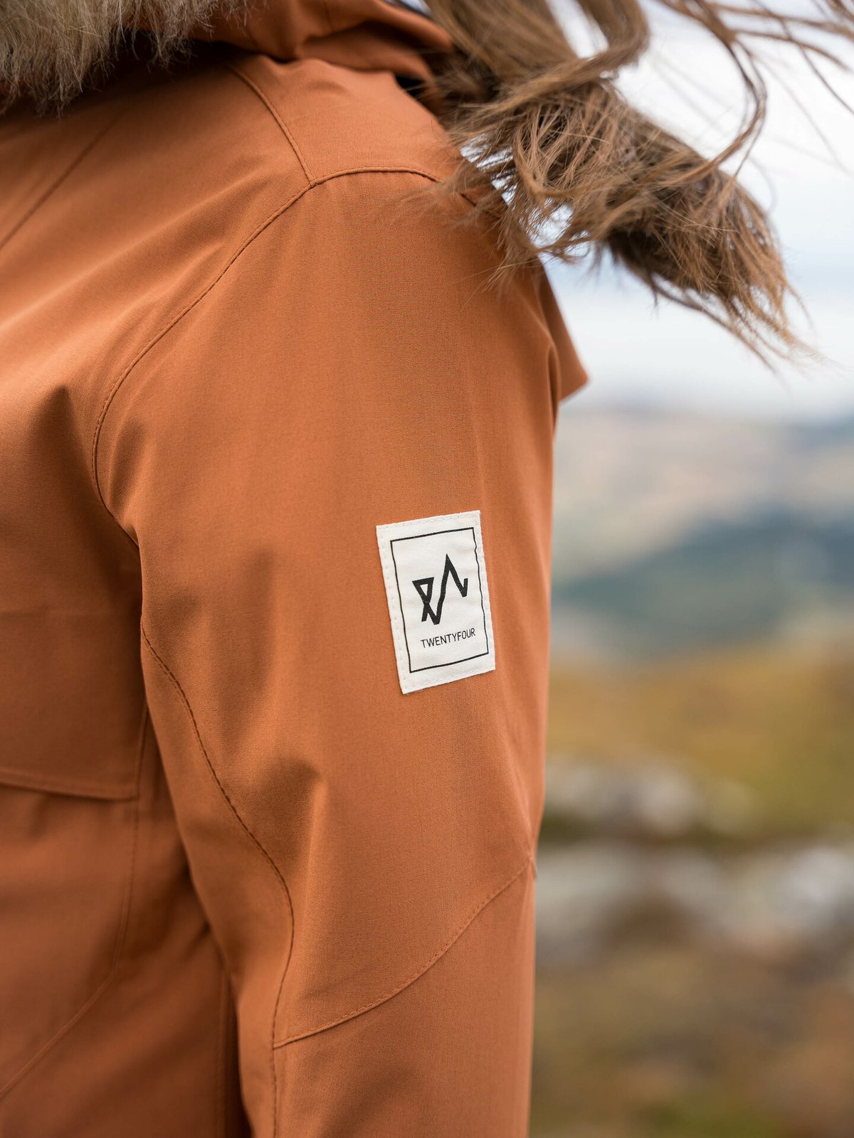 Twentyfour Finse 2.0 2-Lags Anorakk Cognac