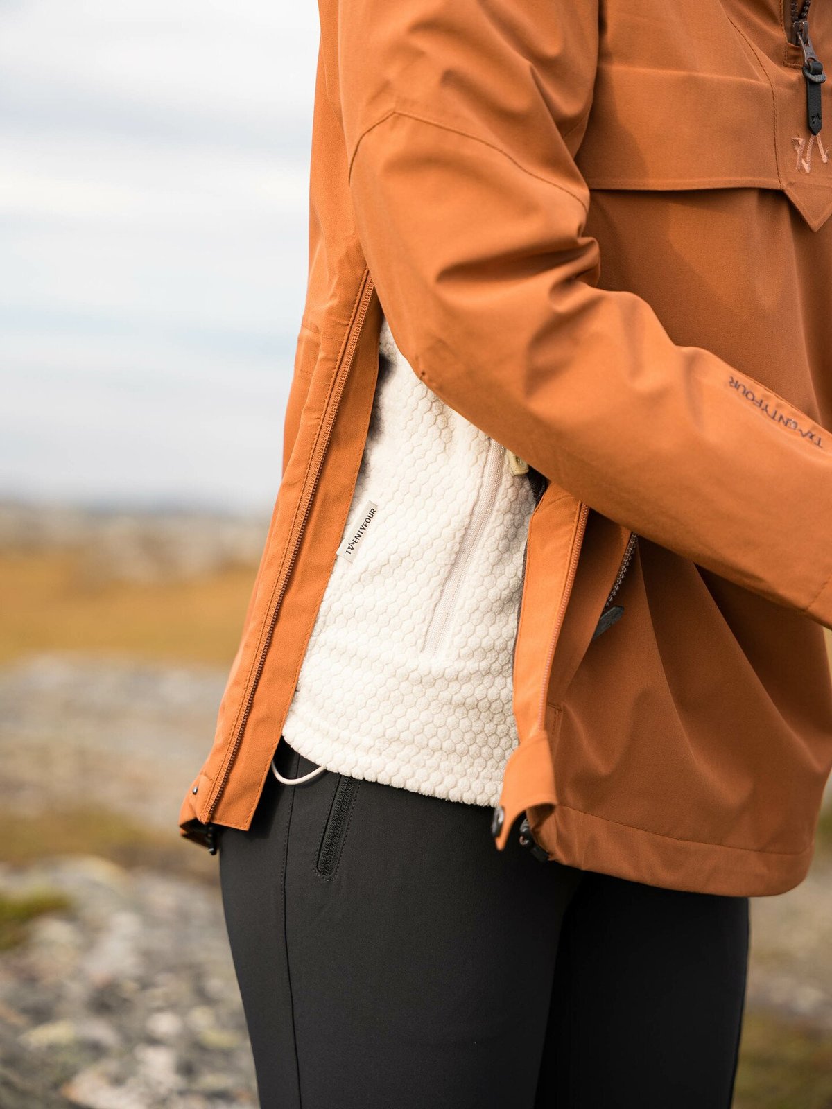 Twentyfour Finse 2.0 2-Lags Anorakk Cognac