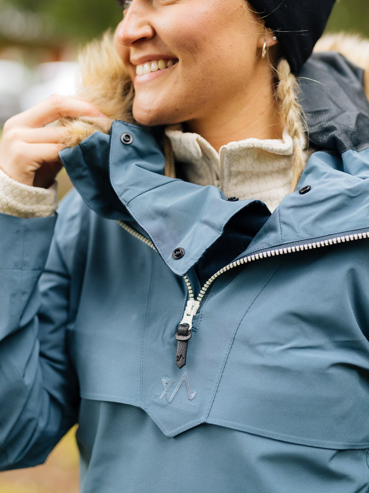 Twentyfour Finse 2.0 2-Lags Anorakk Stormblå