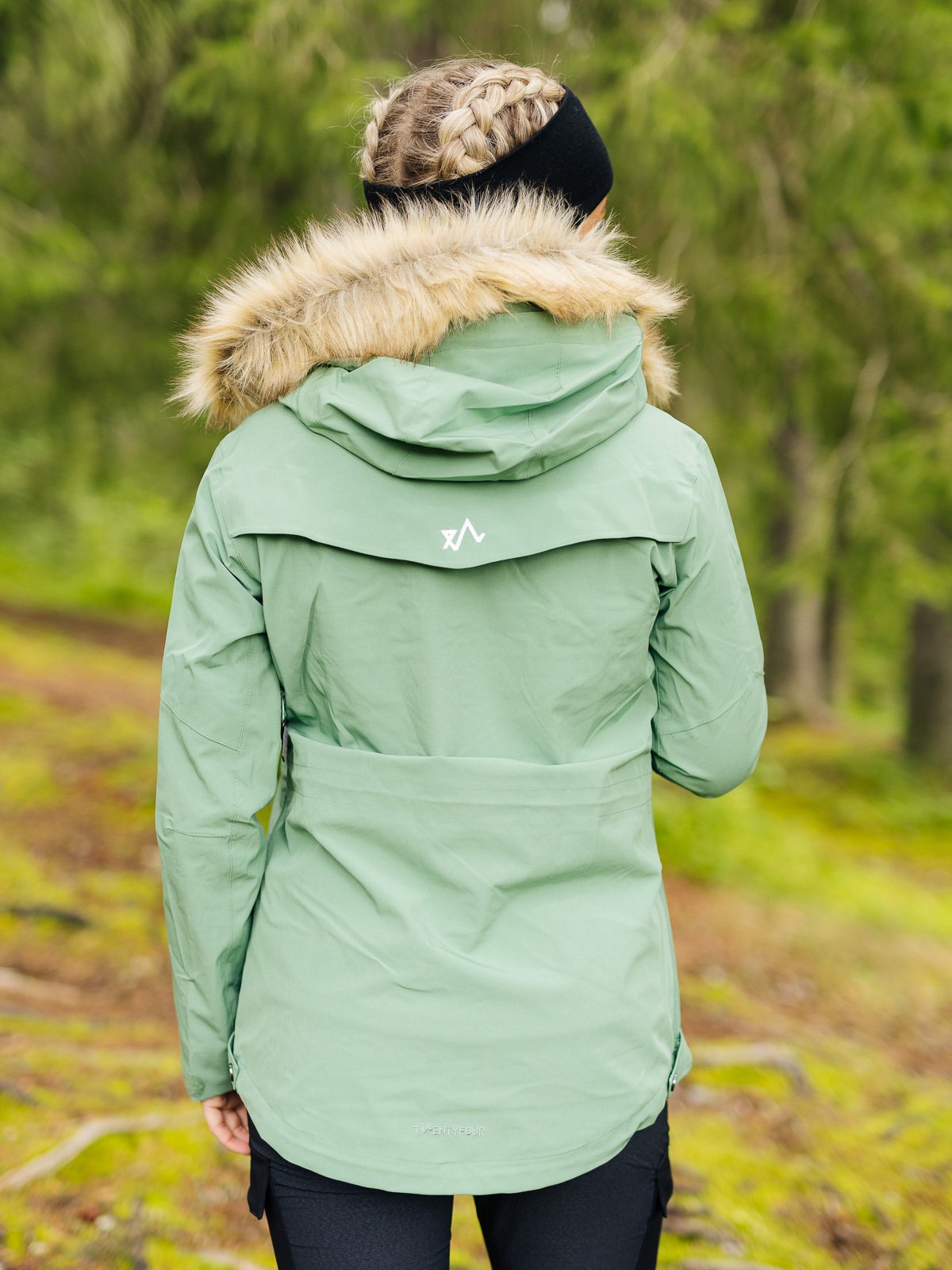 Twentyfour Finse 2.0 2-Lags Anorakk Støvgrønn