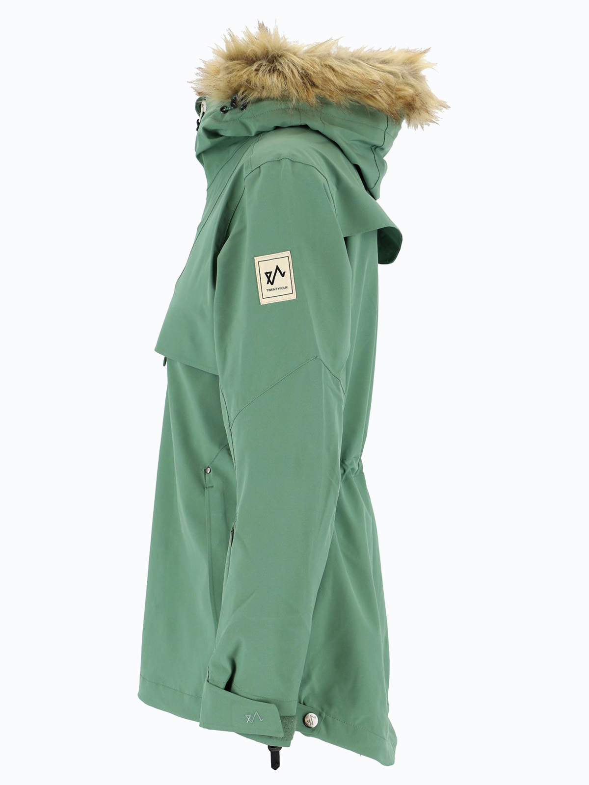 Twentyfour Finse 2.0 2-Lags Anorakk Støvgrønn