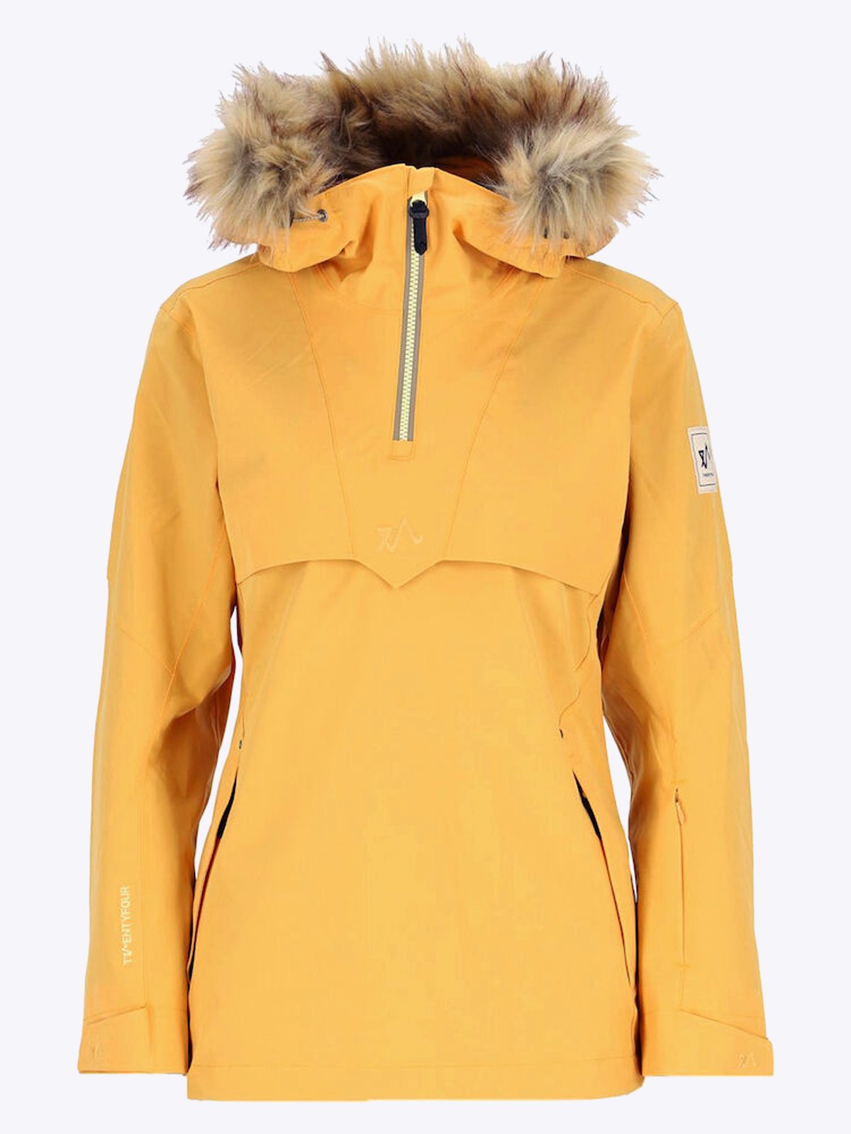 Twentyfour Finse 2.0 2-Lags Anorakk Støvgul