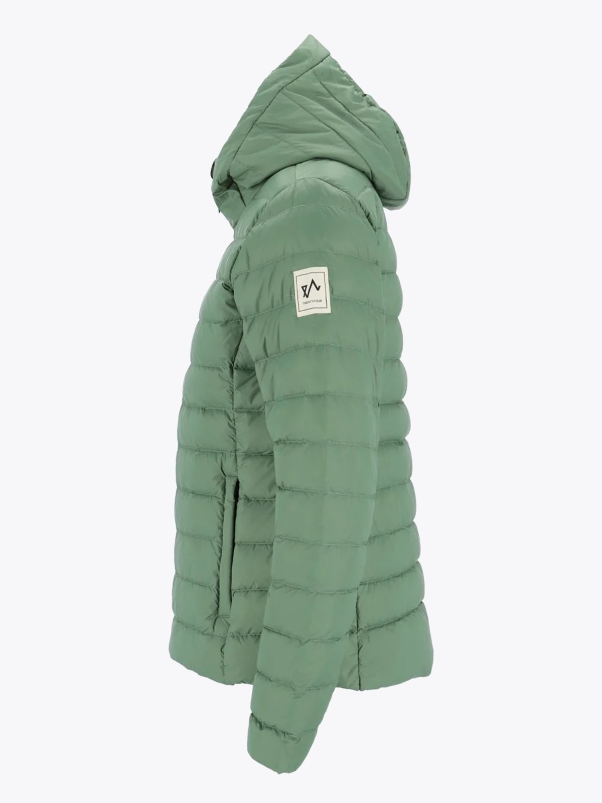 Twentyfour Finse Dunjakke Støvgrønn