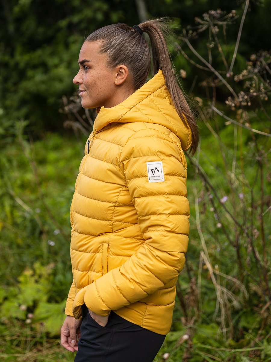 Twentyfour Finse Dunjakke Støvgul