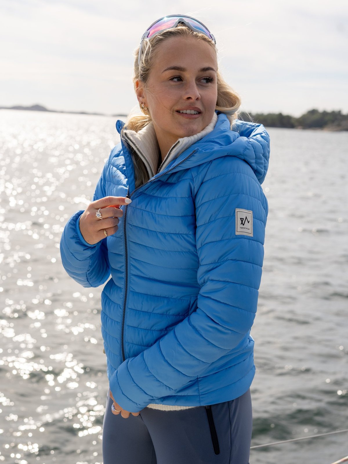 Twentyfour 1222 Thermal Jakke Asurblå