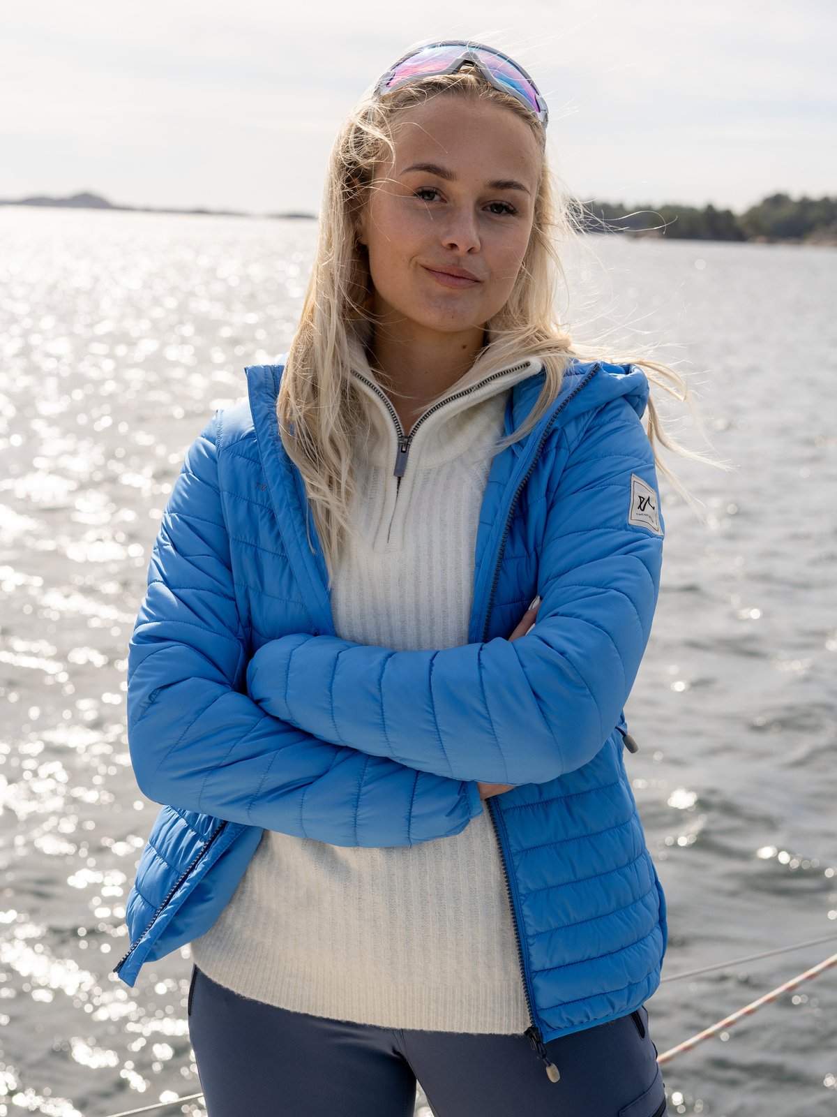 Twentyfour 1222 Thermal Jakke Asurblå