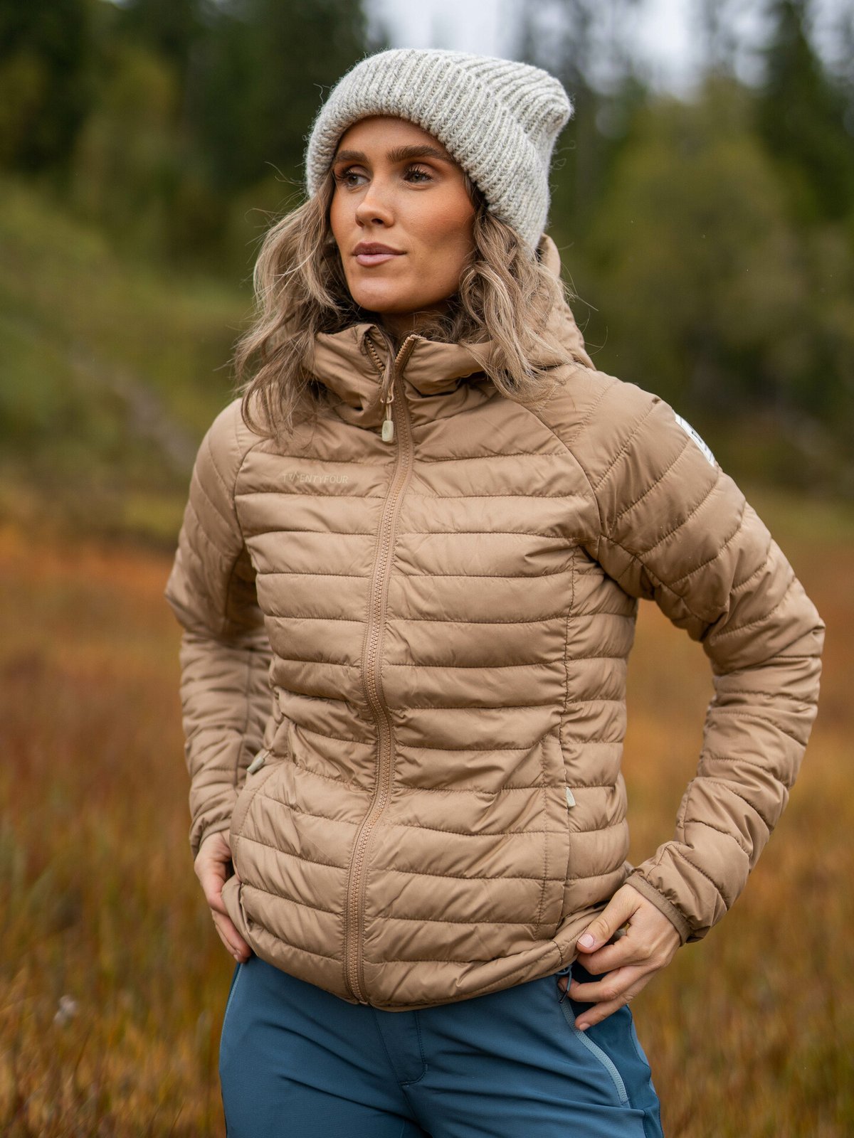 Twentyfour 1222 Thermal Jakke Lysbrun