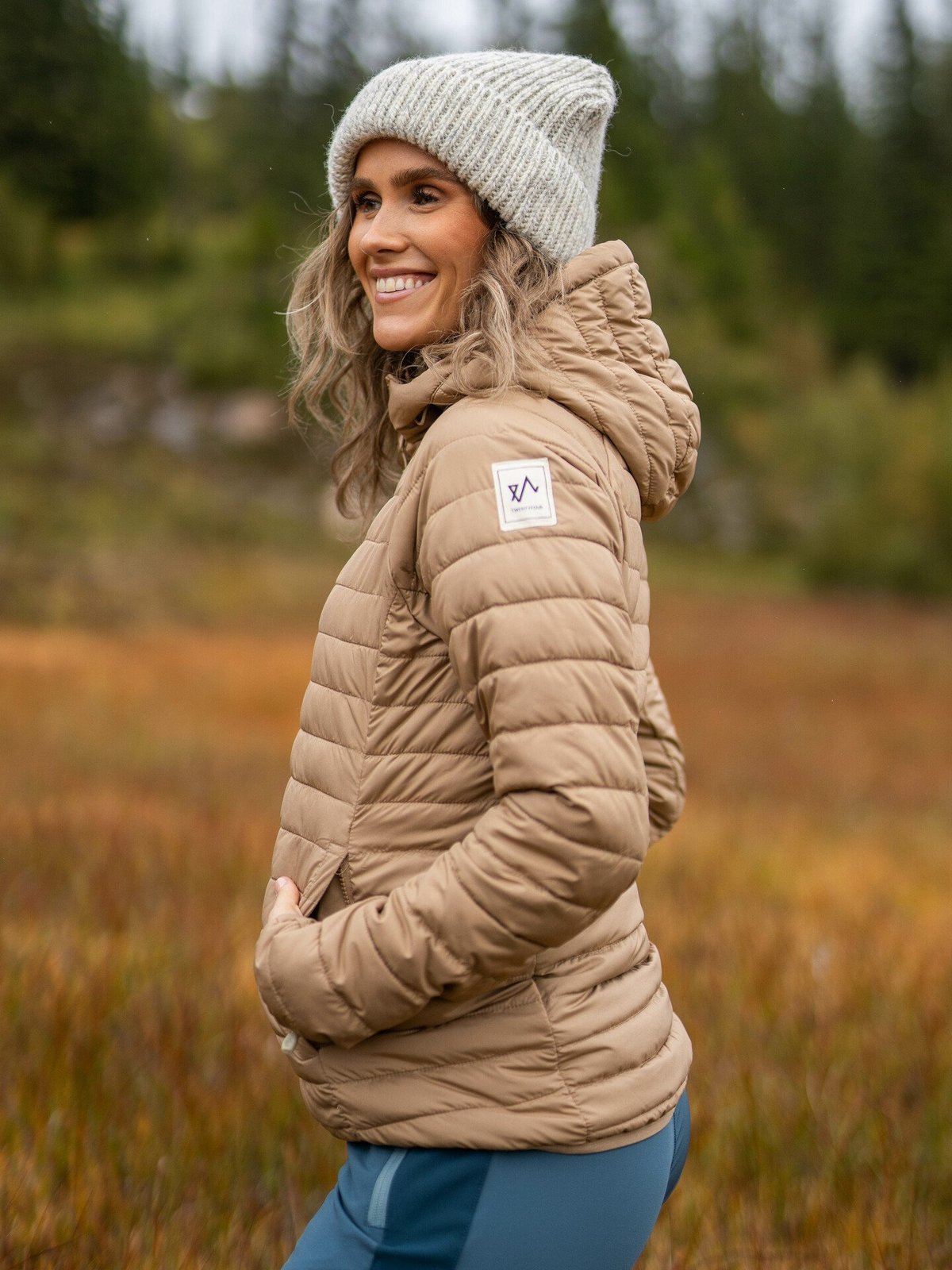 Twentyfour 1222 Thermal Jakke Lysbrun