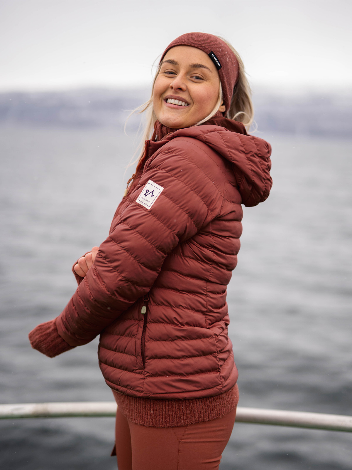 Twentyfour 1222 Thermal Jakke Rustrød/Rødbrun - Get Inspired Exclusive Collection