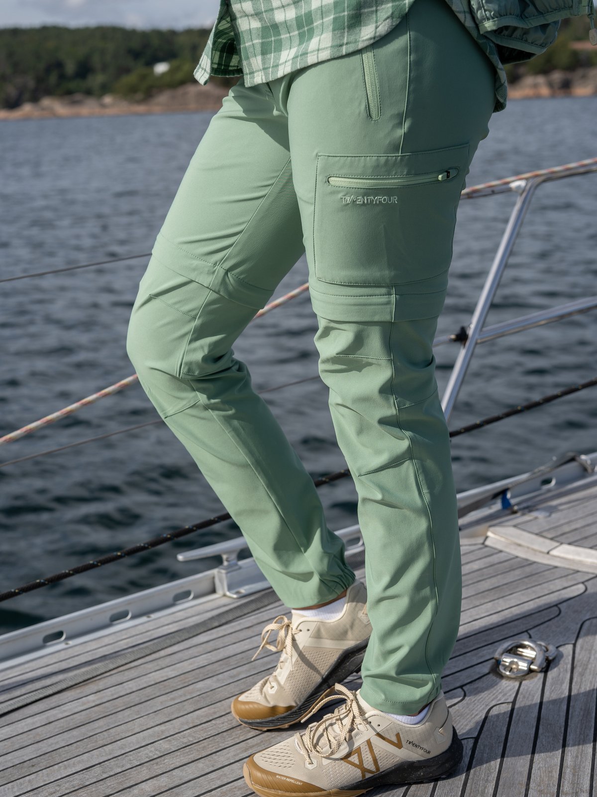 Twentyfour 1222 Multibukse Støvgrønn