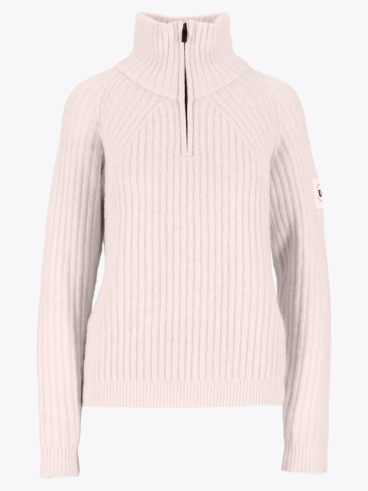 Twentyfour 1222 Half Zip Genser Beige Melange