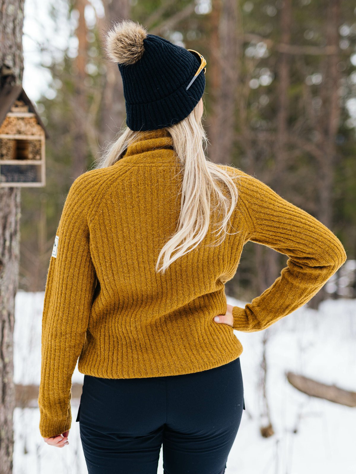 Twentyfour 1222 Half Zip Genser Kamel