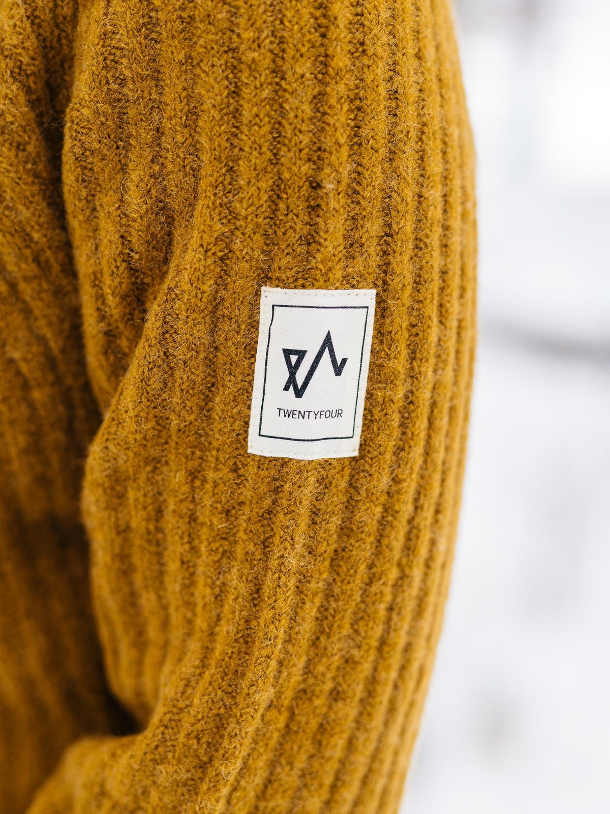 Twentyfour 1222 Half Zip Genser Kamel