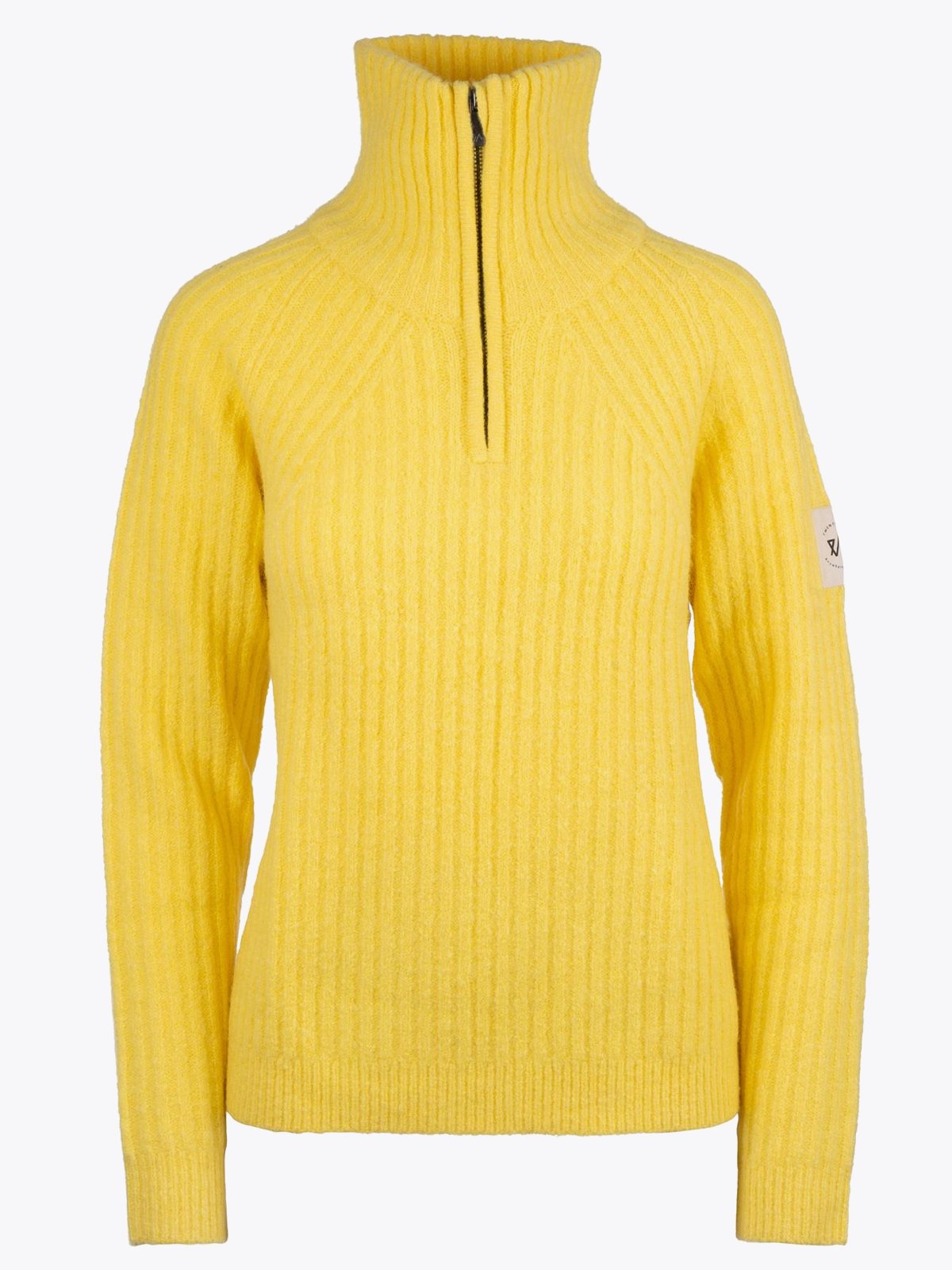 Twentyfour 1222 Half Zip Genser Knallgul