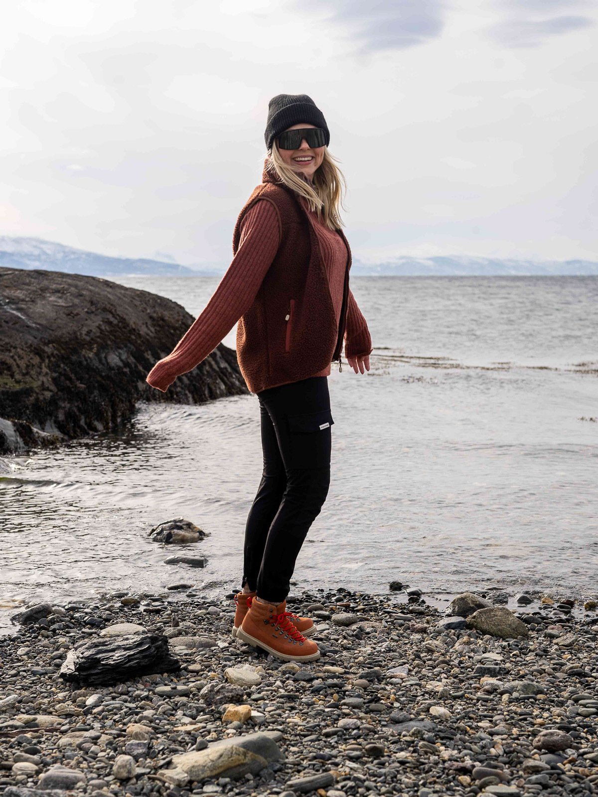 Twentyfour 1222 Half Zip Genser Rødbrun - Get Inspired Exclusive Collection