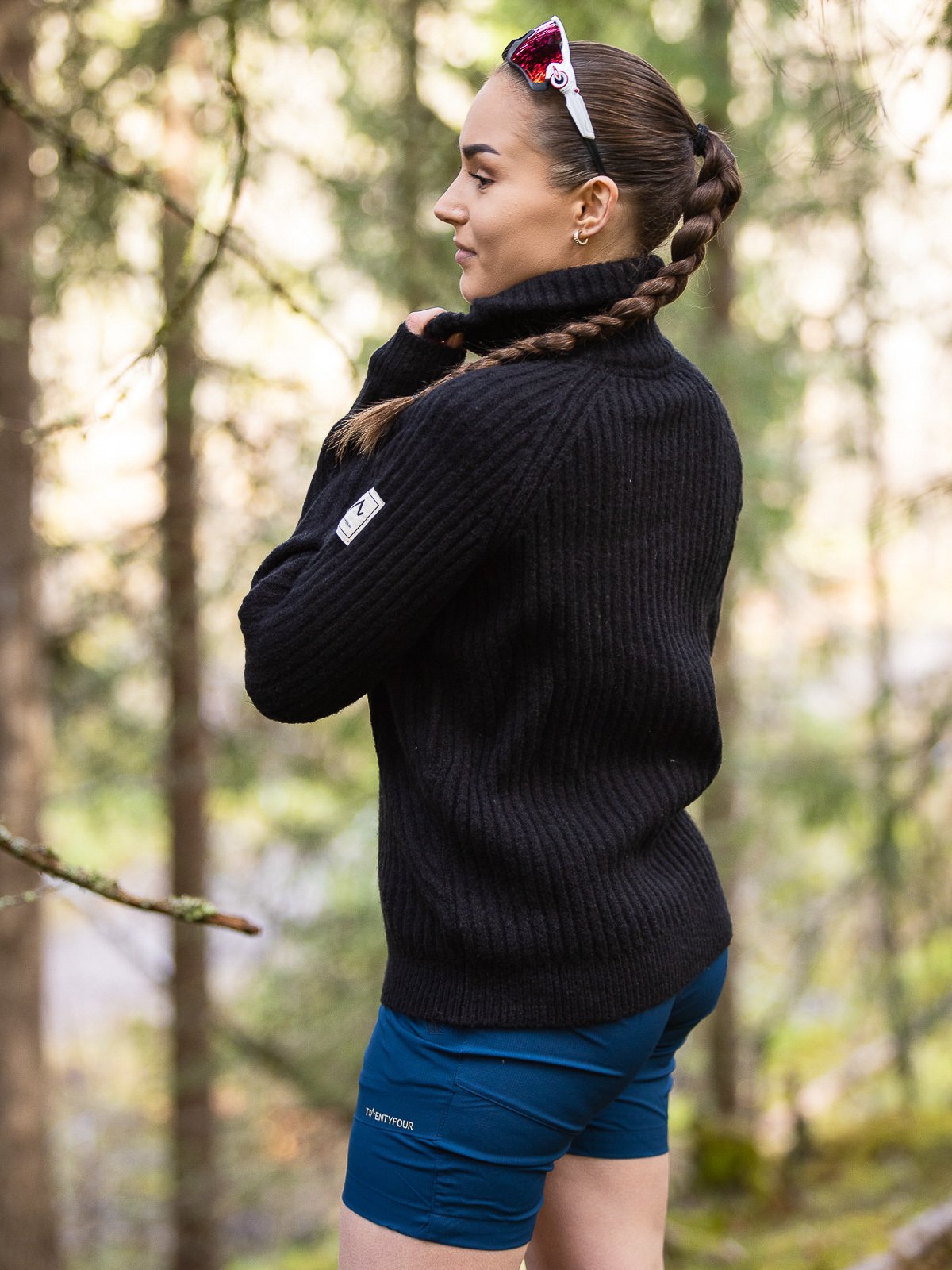 Twentyfour 1222 Half Zip Genser Svart