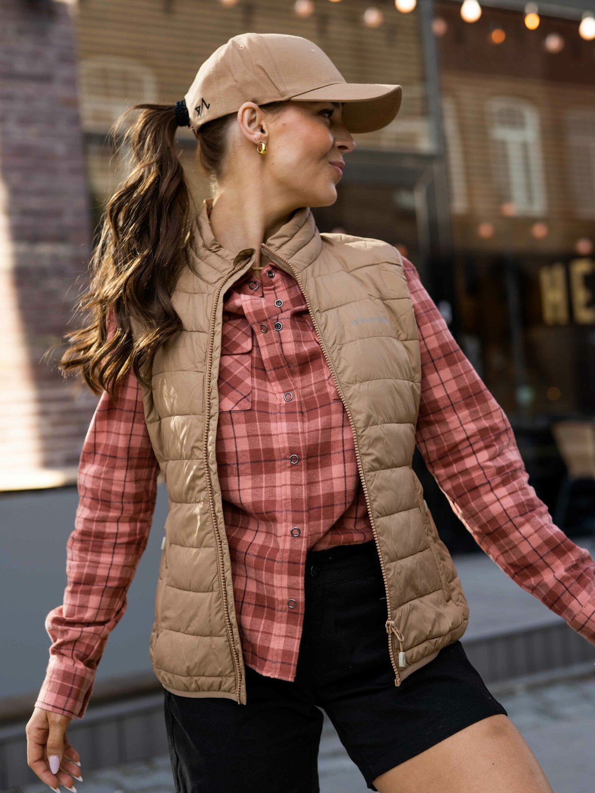 Twentyfour 1222 Hike Skjorte Aprikos