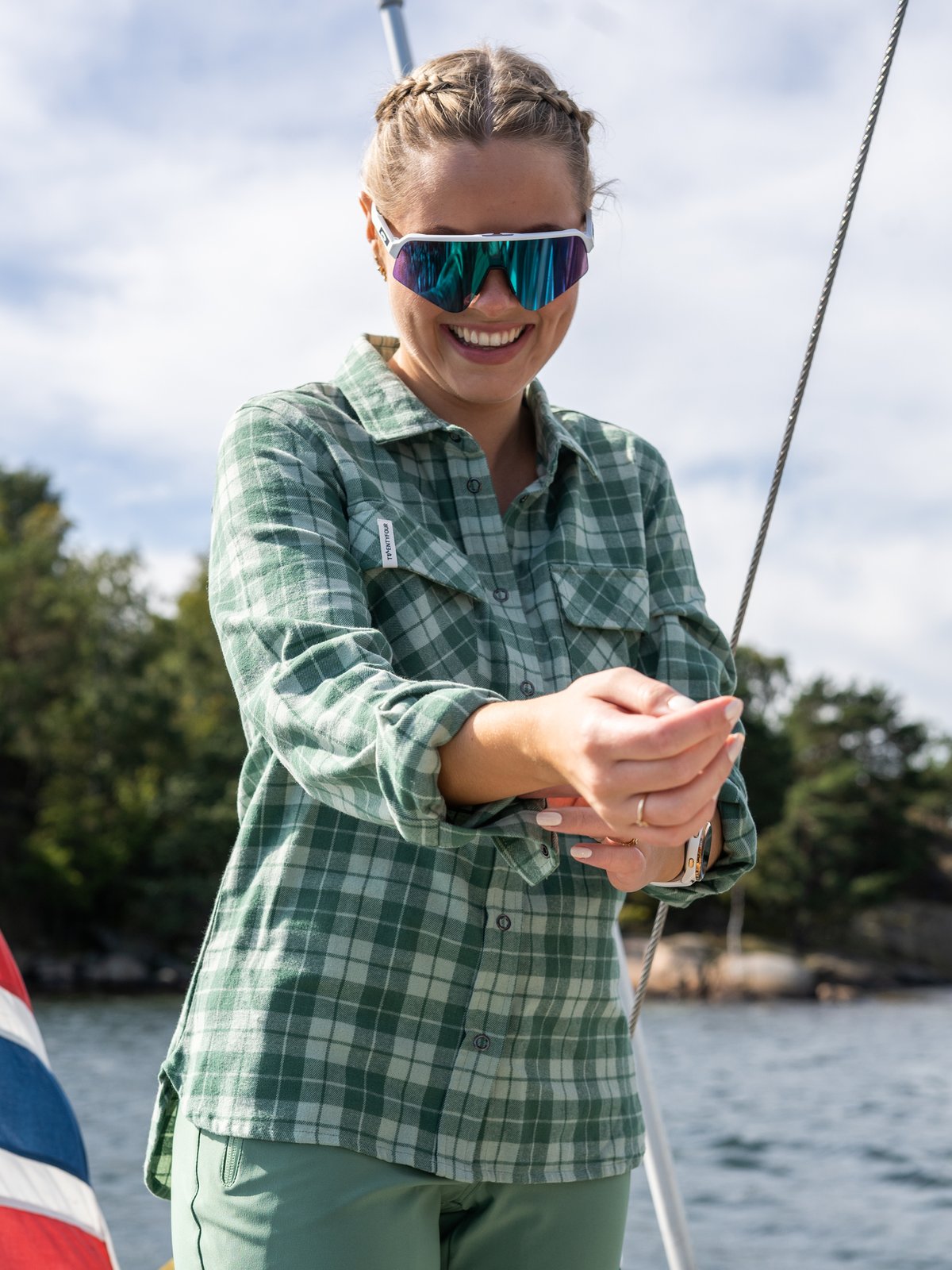 Twentyfour 1222 Hike Skjorte Pistasj - Get Inspired Exclusive Collection