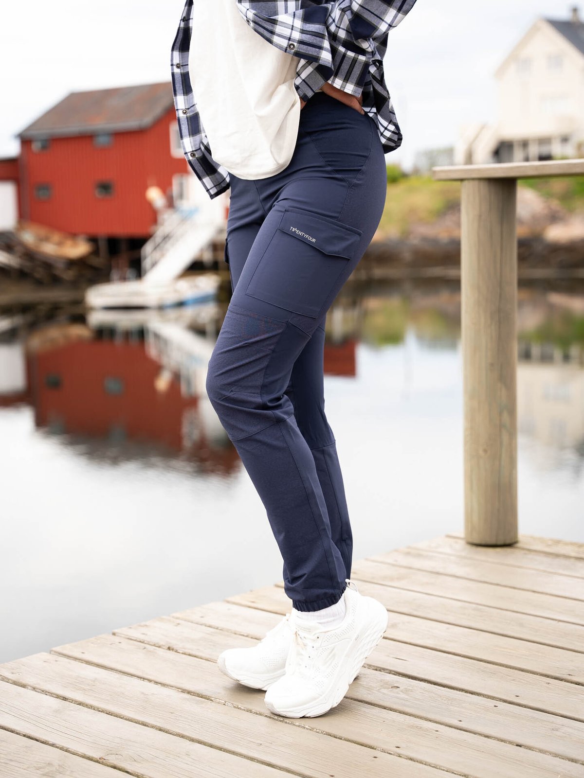 Twentyfour 1222 Shape Bukse Marineblå