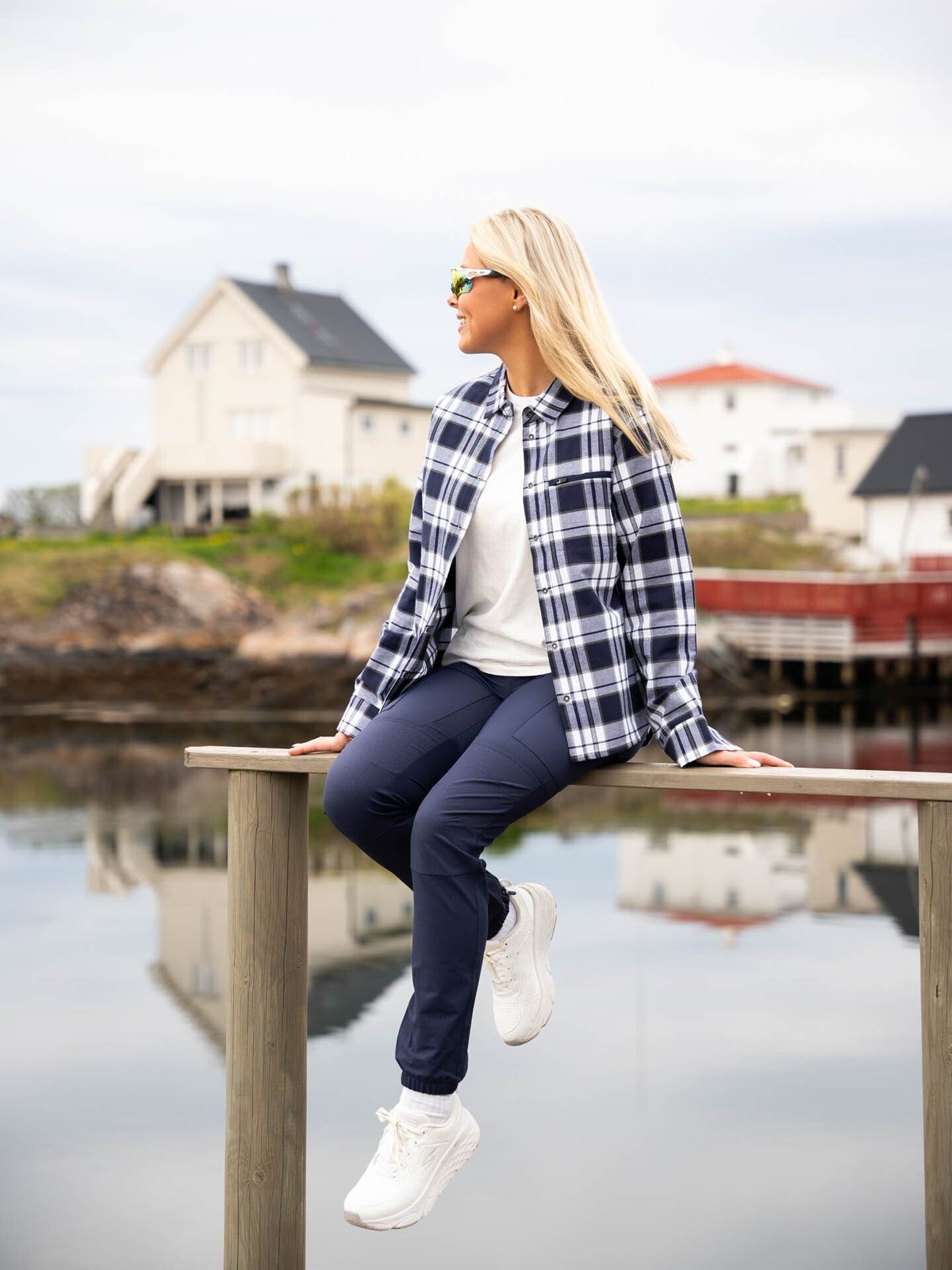 Twentyfour 1222 Shape Bukse Marineblå