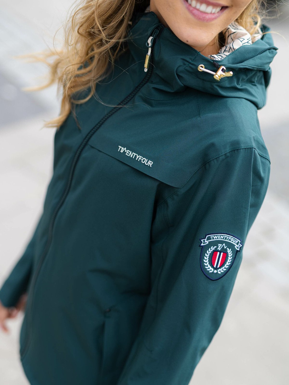 Twentyfour x Get Inspired 2.0 Jakke Flaskegrønn