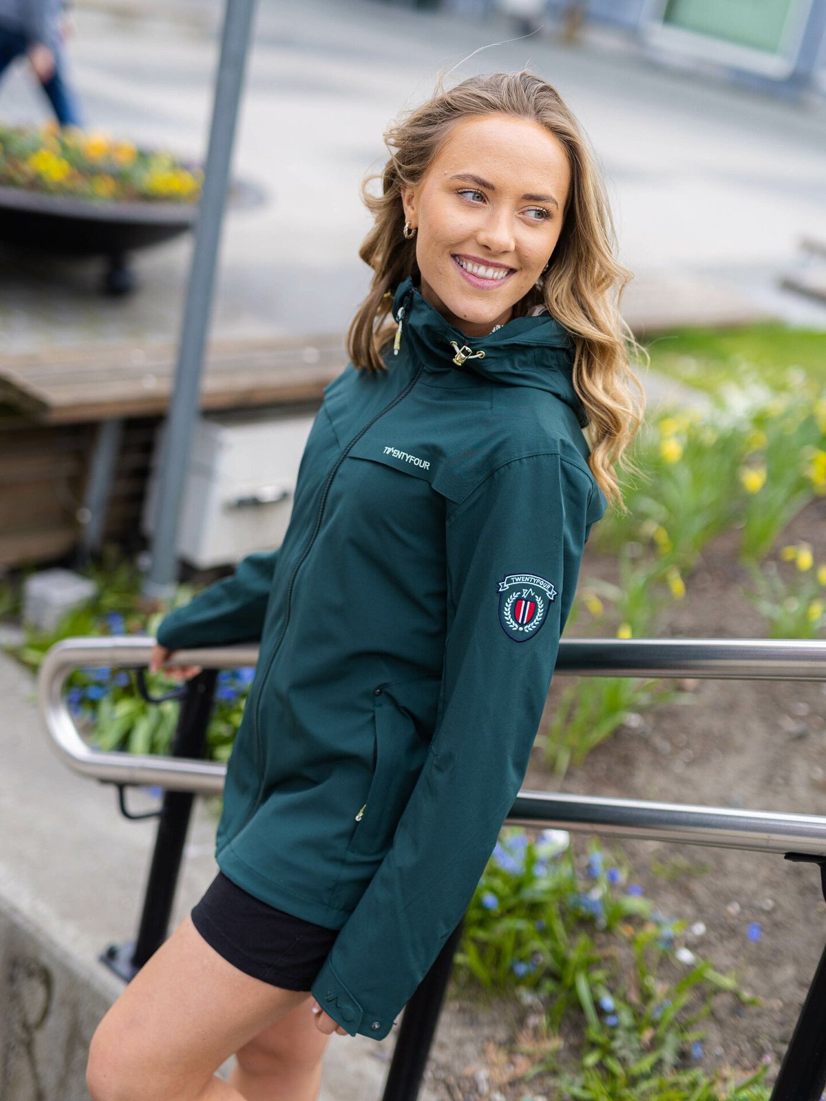 Twentyfour x Get Inspired 2.0 Jakke Flaskegrønn