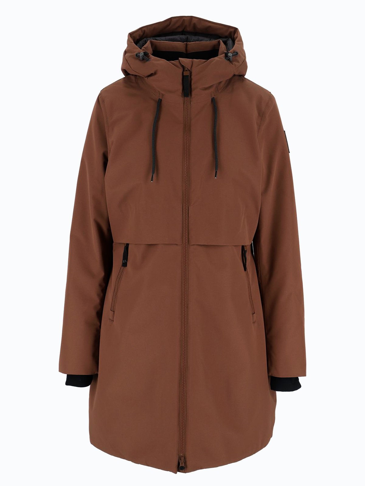 Twentyfour Mellow Vattert Parkas Mokka