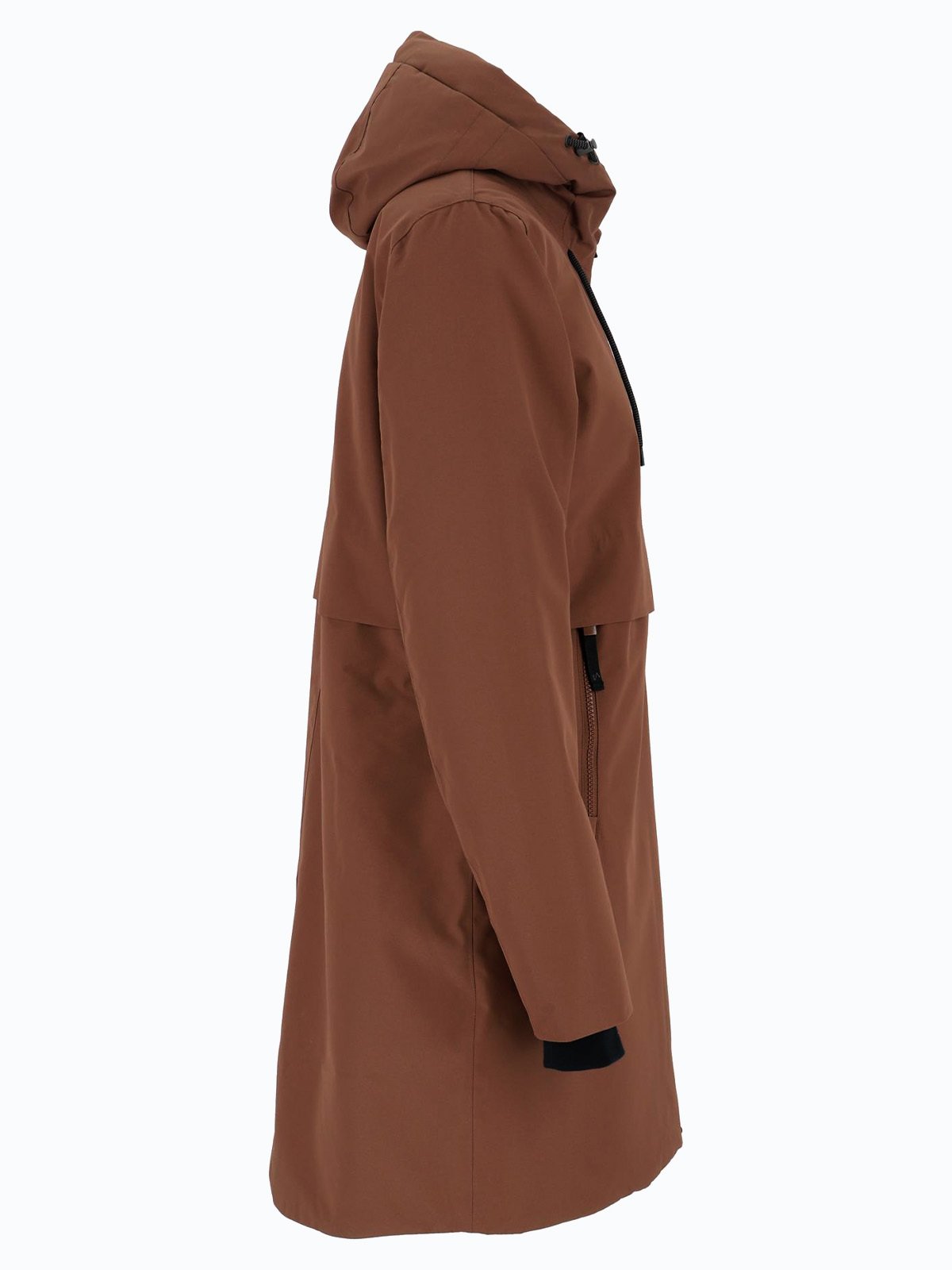 Twentyfour Mellow Vattert Parkas Mokka