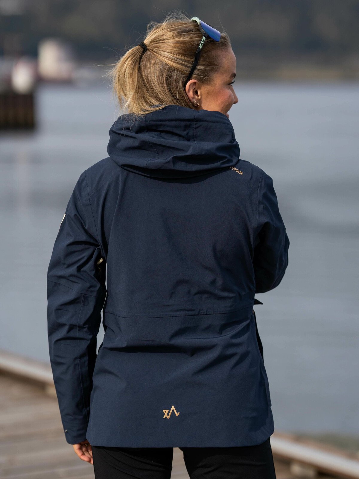 Twentyfour Finse 3-Lags Jakke Blekkblå