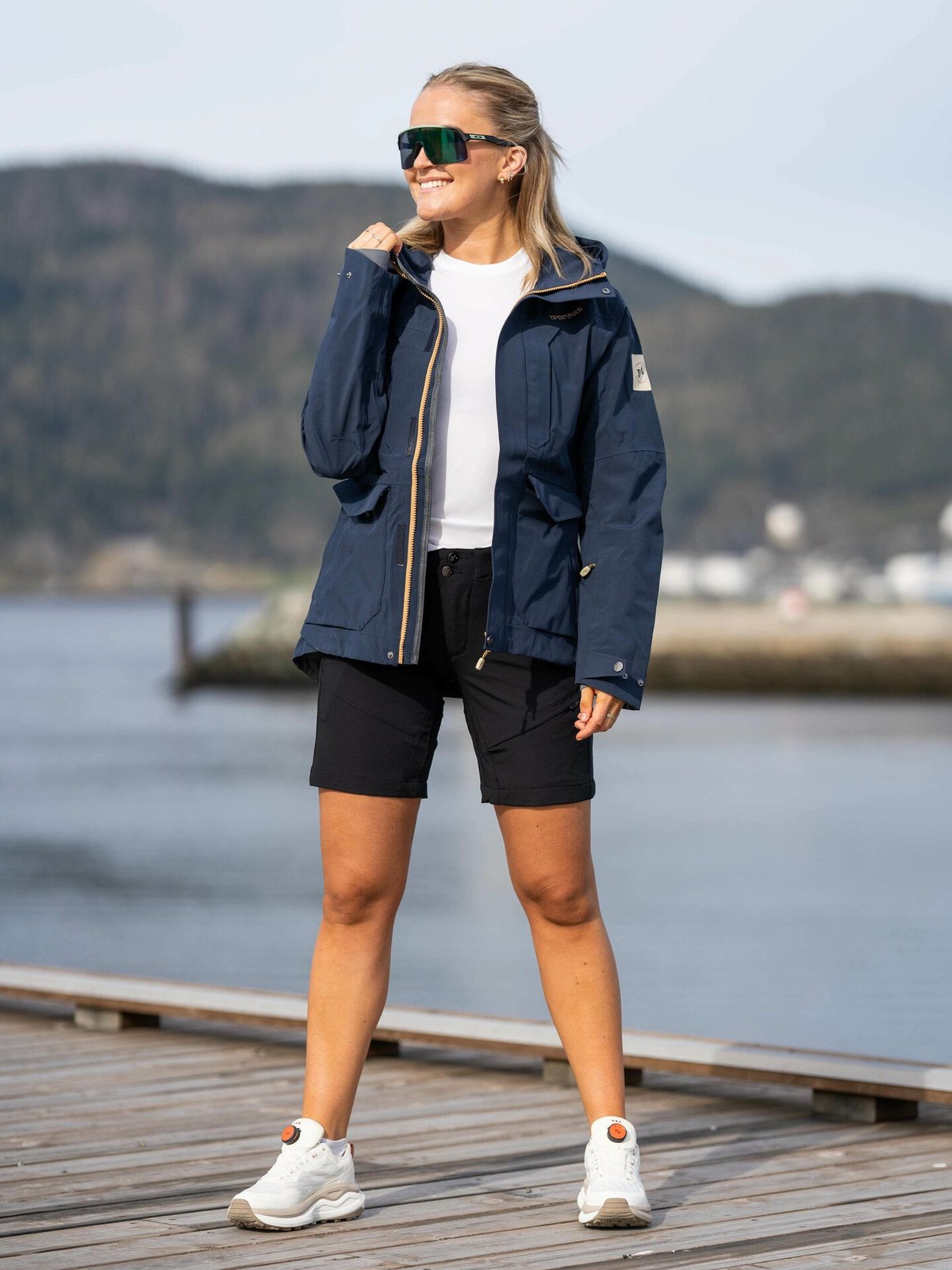 Twentyfour Finse 3-Lags Jakke Blekkblå