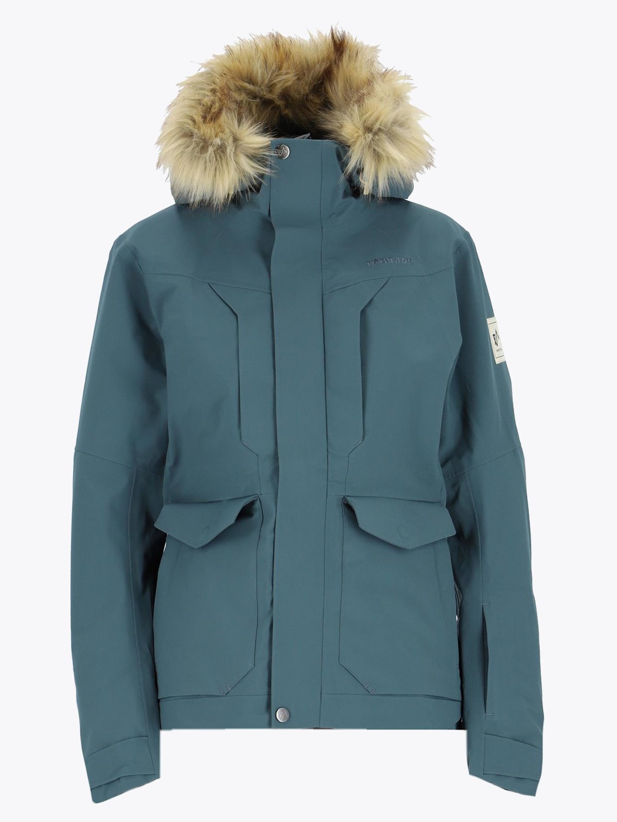 Twentyfour Finse 3-Lags Jakke Stormblå