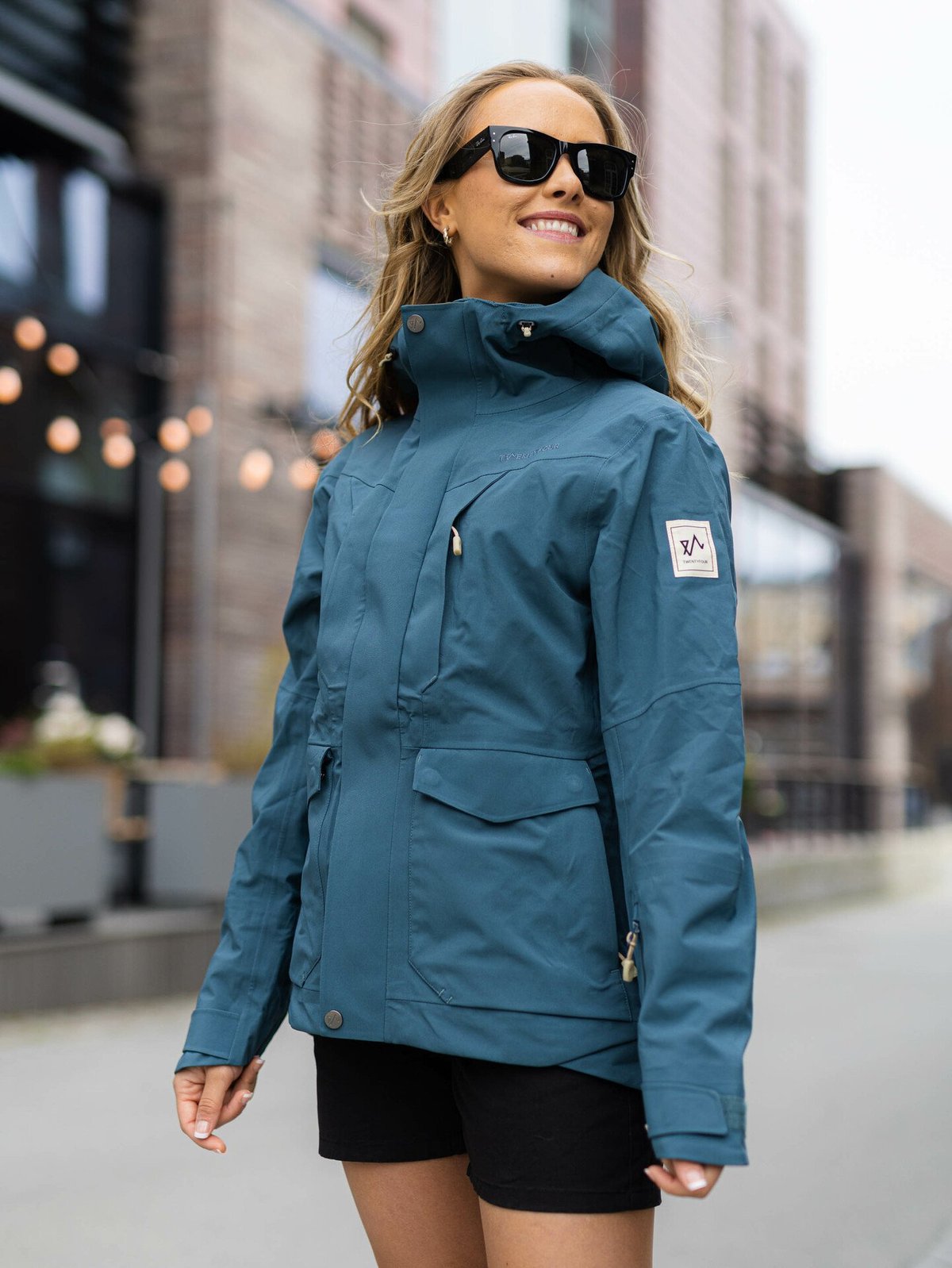 Twentyfour Finse 3-Lags Jakke Stormblå