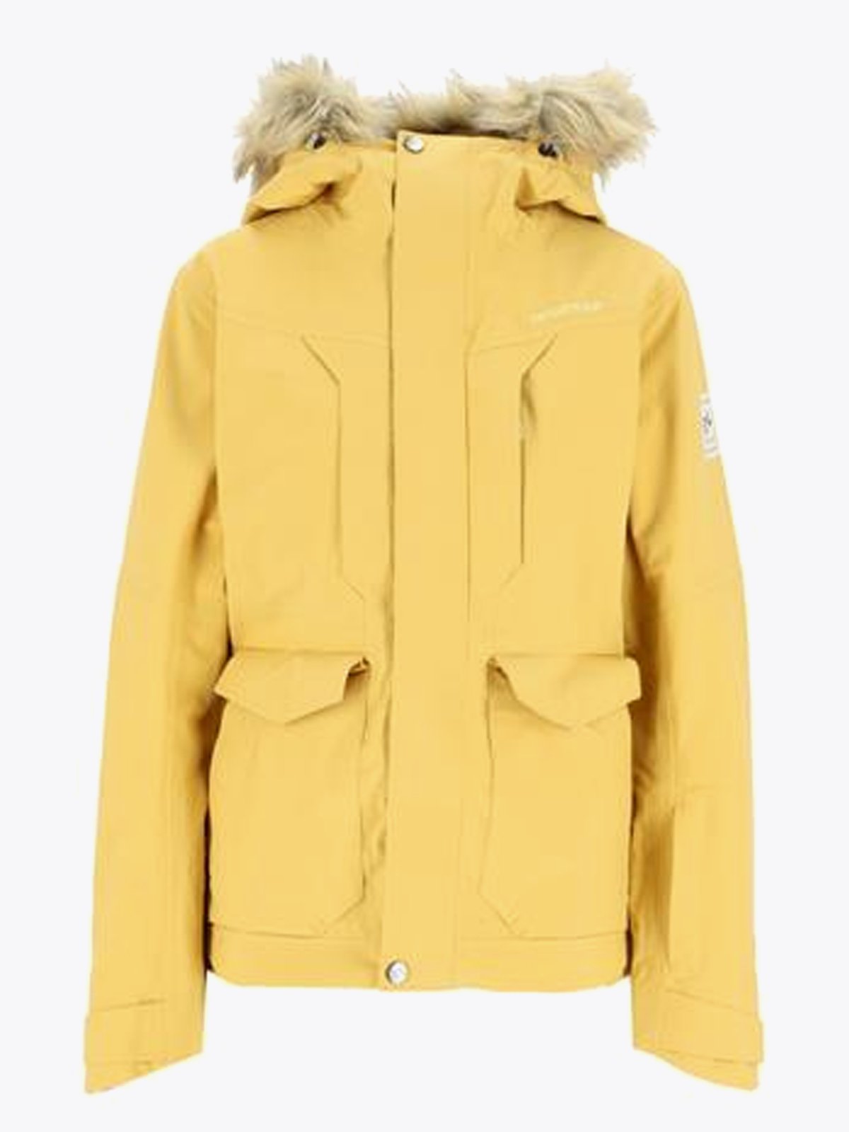 Twentyfour Finse 3-Lags Jakke Støvgul