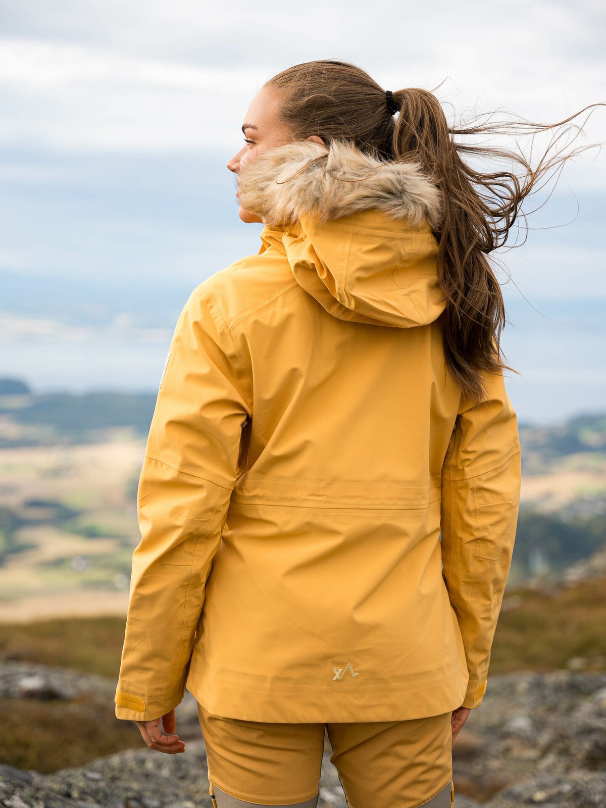 Twentyfour Finse 3-Lags Jakke Støvgul