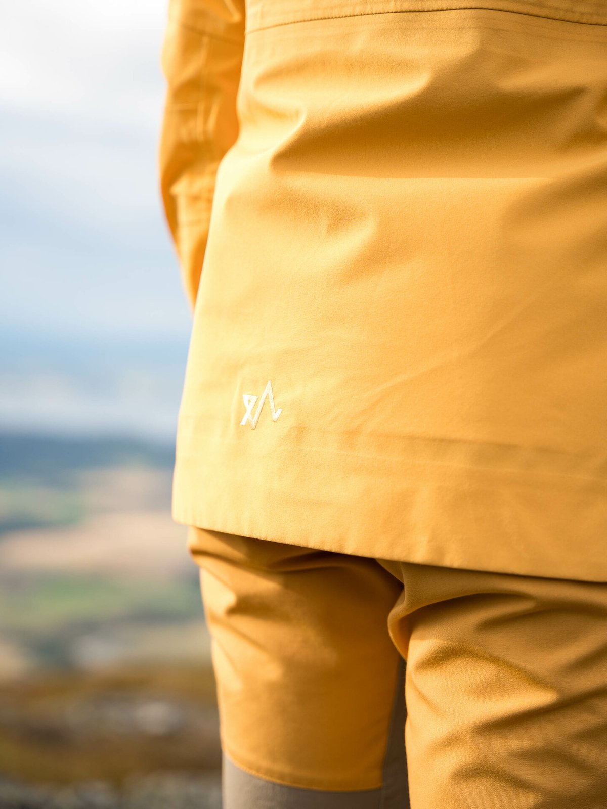 Twentyfour Finse 3-Lags Jakke Støvgul